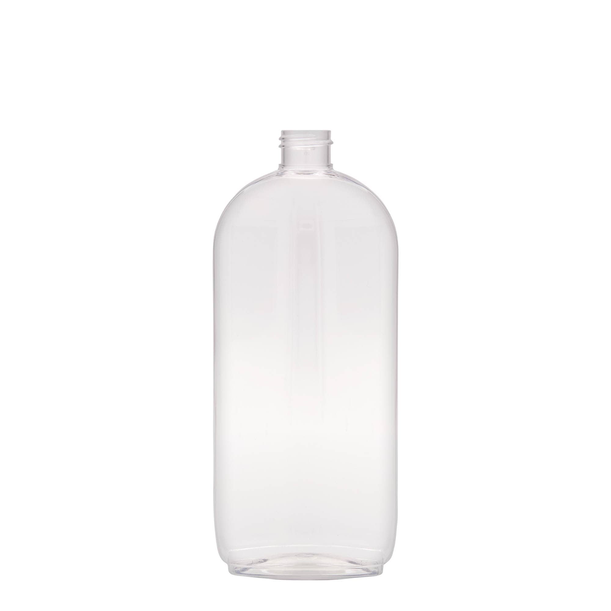 500 ml PET-Flasche „Iris“, oval, Kunststoff, Mündung:  24/410