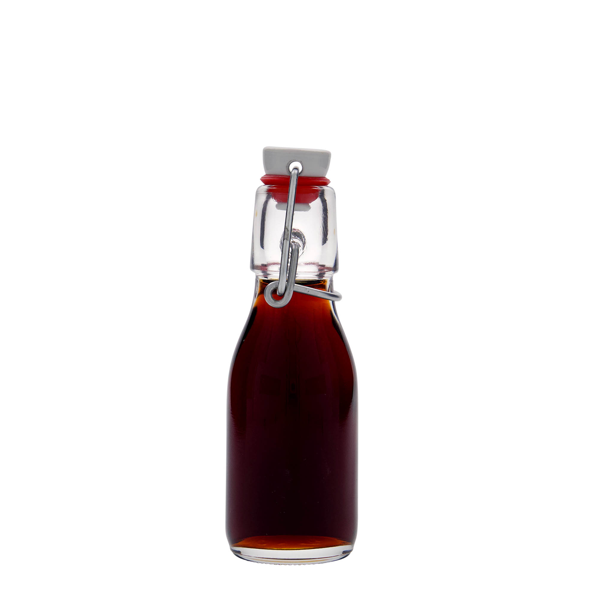 100 ml Glasflasche „Paul“, Mündung: Bügelverschluss