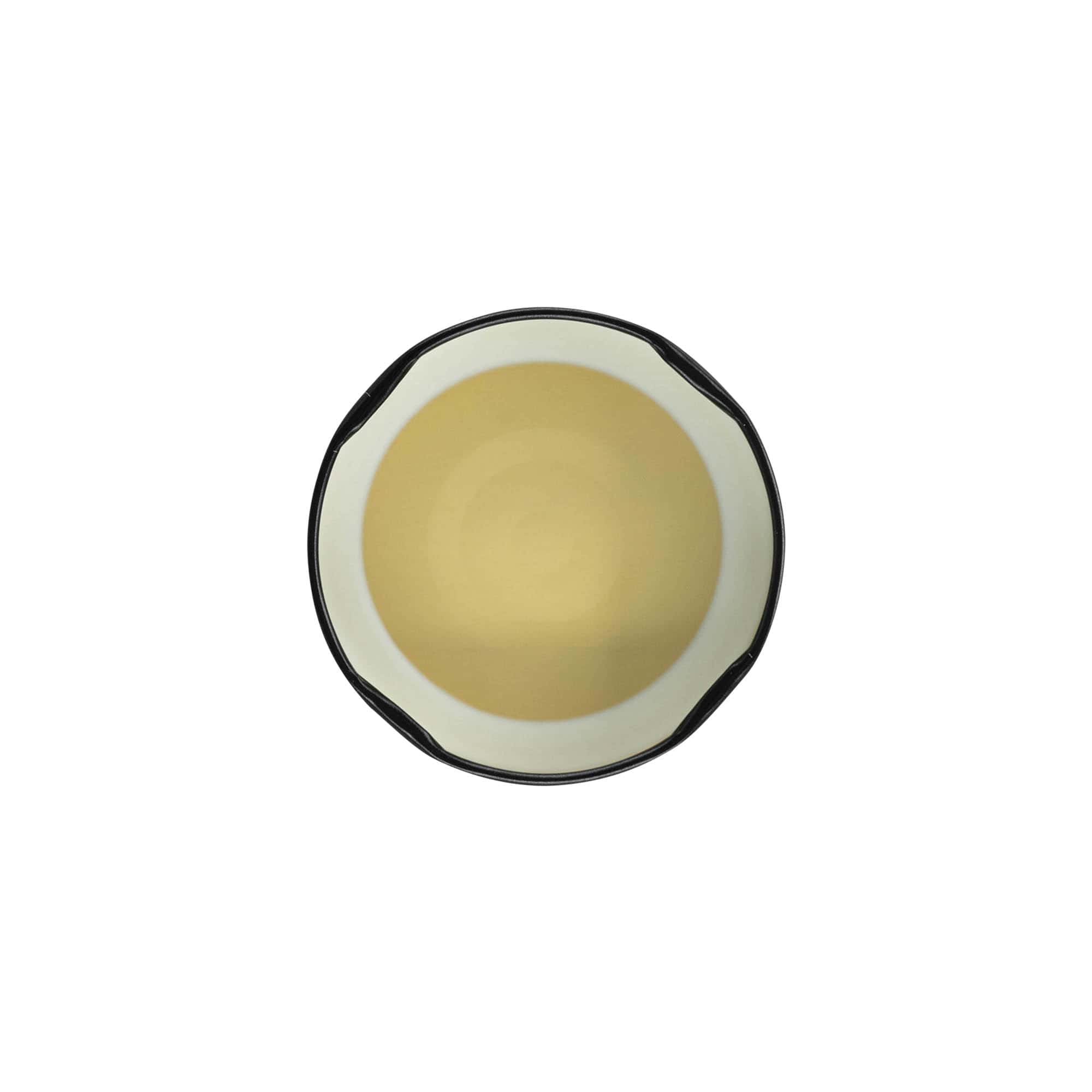 Deep-Twist-Off-Verschluss, Weißblech, schwarz, für Mündung: Deep-TO 66 Deep-Twist-Off-Verschluss, Weißblech, schwarz, für Mündung: Deep-TO 66