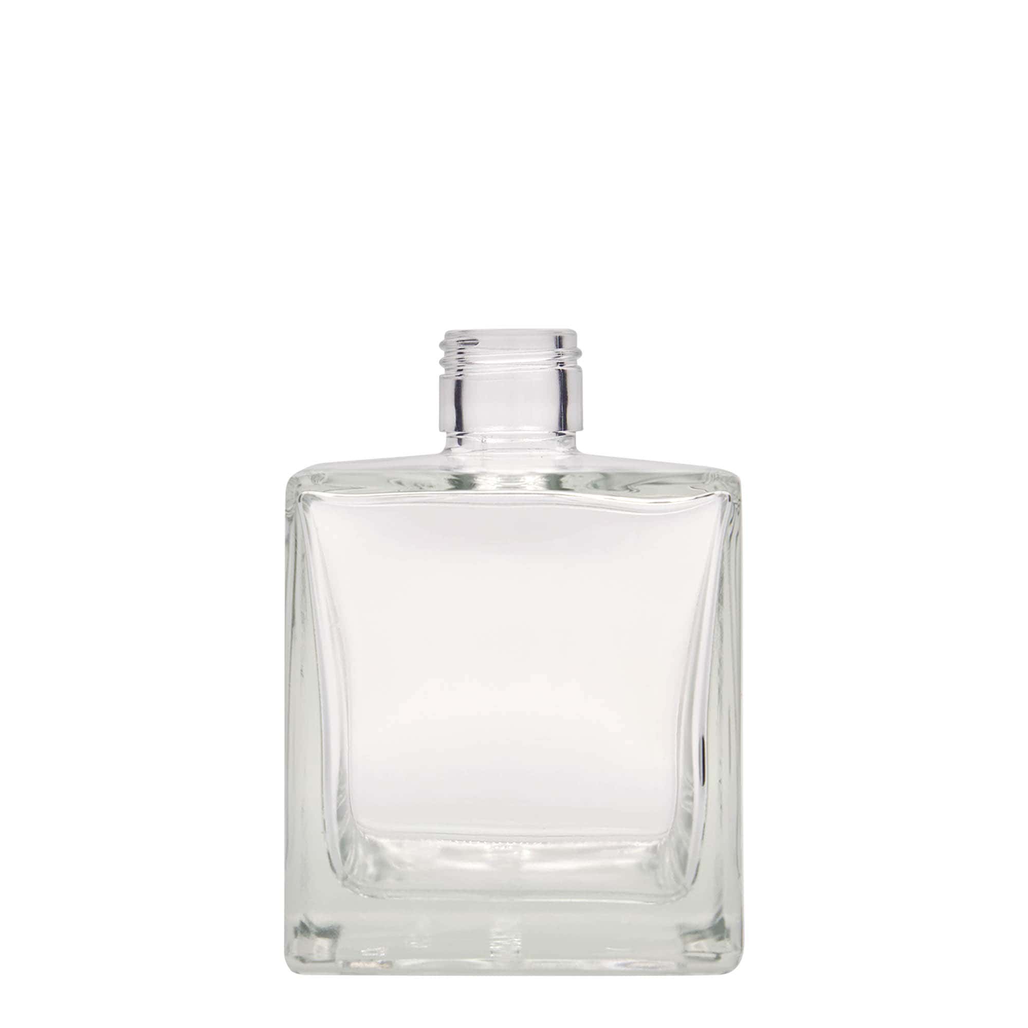 500 ml Glasflasche 'Cube', quadratisch, Mündung: PP 31,5