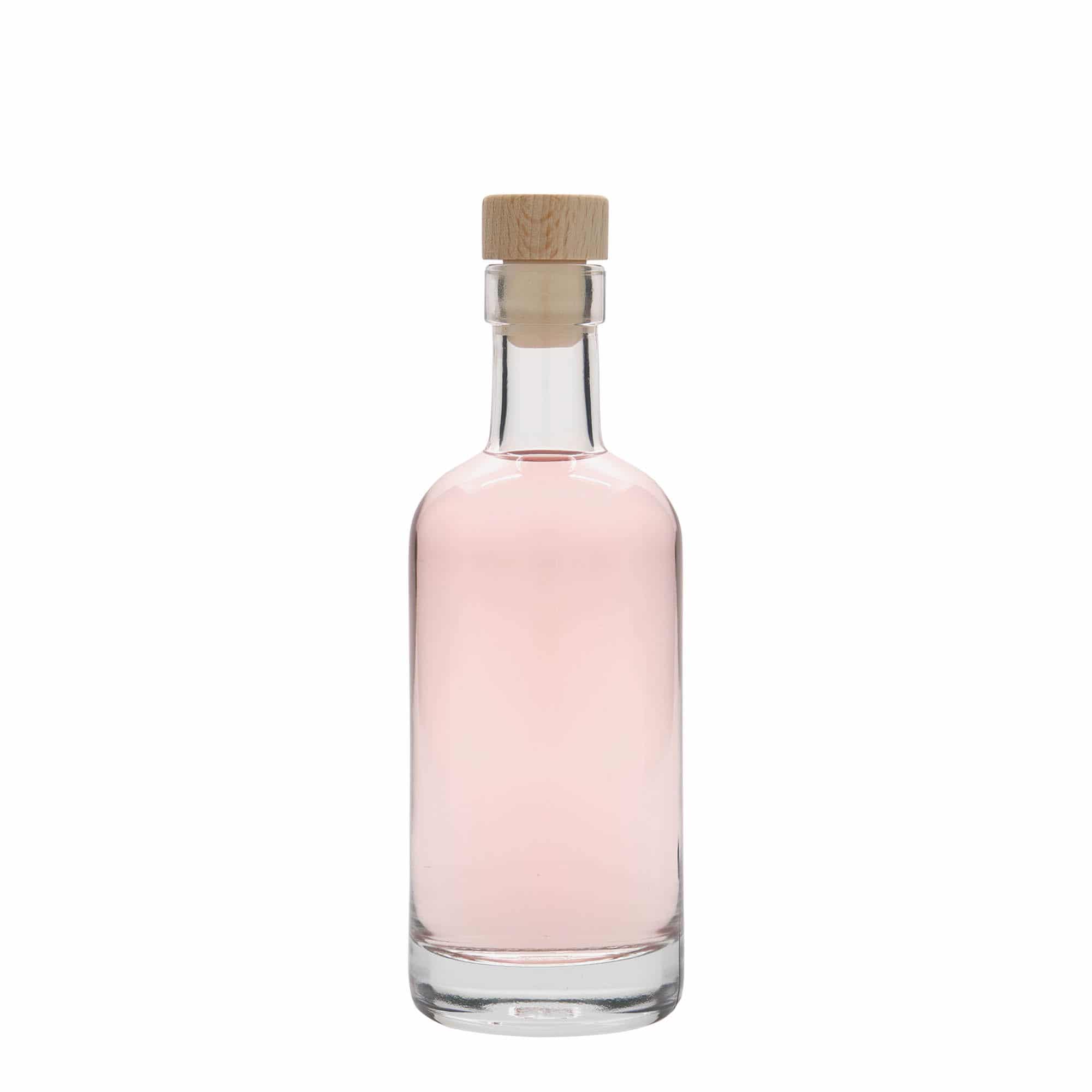 250 ml Glasflasche 'Linea Uno', Mündung: Kork
