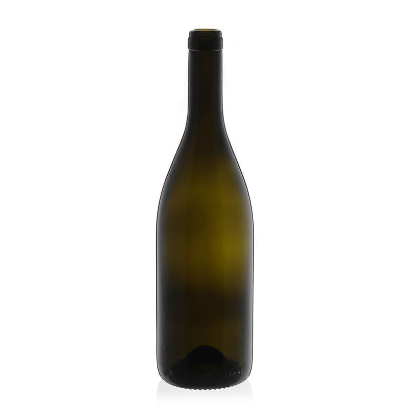 750 ml Weinflasche „Tiffany“, antikgrün, Mündung: Kork