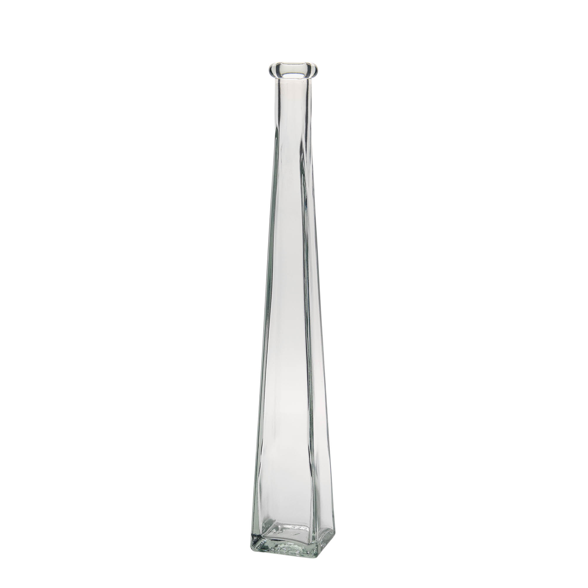 200 ml Glasflasche 'Dama Quadrato', quadratisch, Mündung: Kork 200 ml Glasflasche 'Dama Quadrato', quadratisch, Mündung: Kork