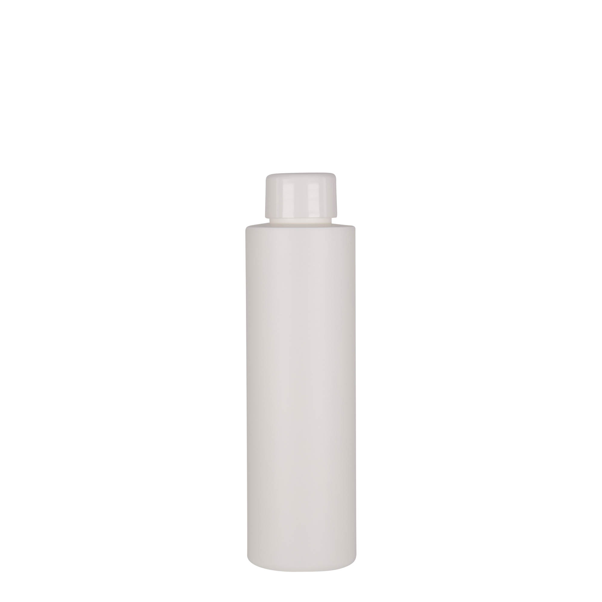 150 ml Kunststoffflasche 'Pipe', HDPE, weiß, Mündung: 24/410 150 ml Kunststoffflasche 'Pipe', HDPE, weiß, Mündung: 24/410