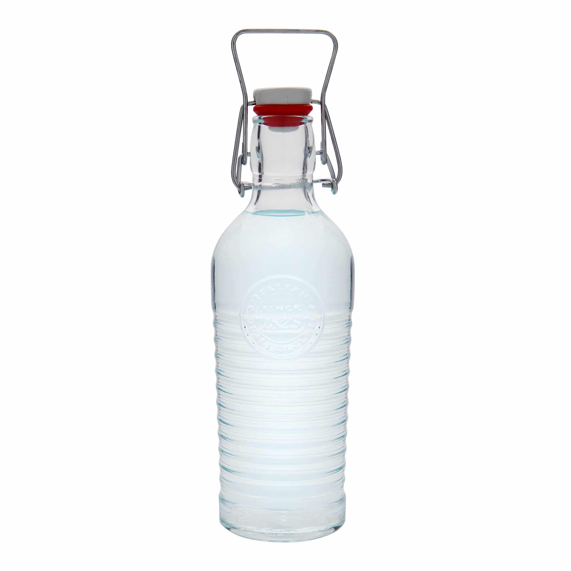 750 ml Glasflasche 'Officina 1825', Mündung: Bügelverschluss