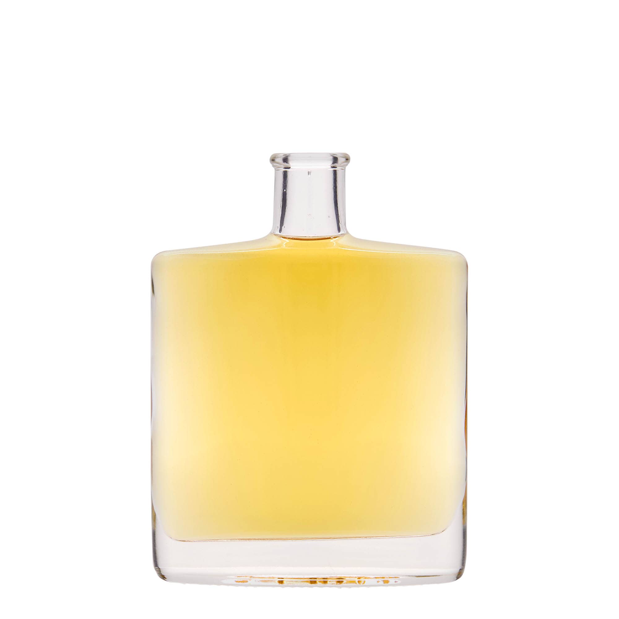 350 ml Glasflasche 'Zorbas', oval, Mündung: Kork 350 ml Glasflasche 'Zorbas', oval, Mündung: Kork