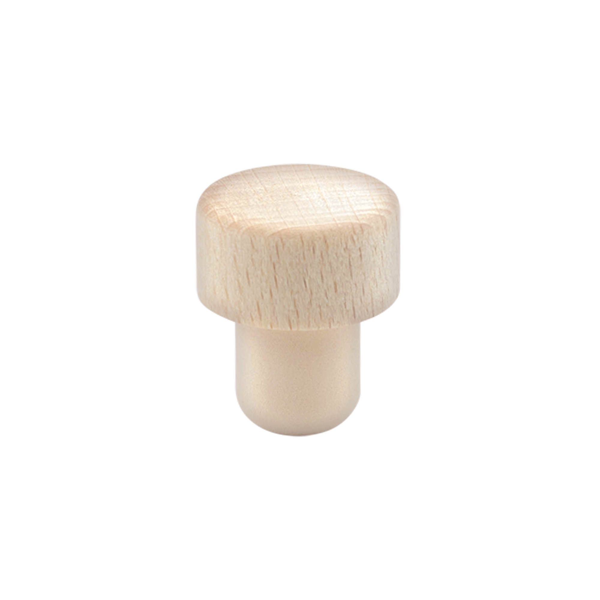 Griffkorken 18 mm, Holz/Kunststoff, für Mündung: Kork