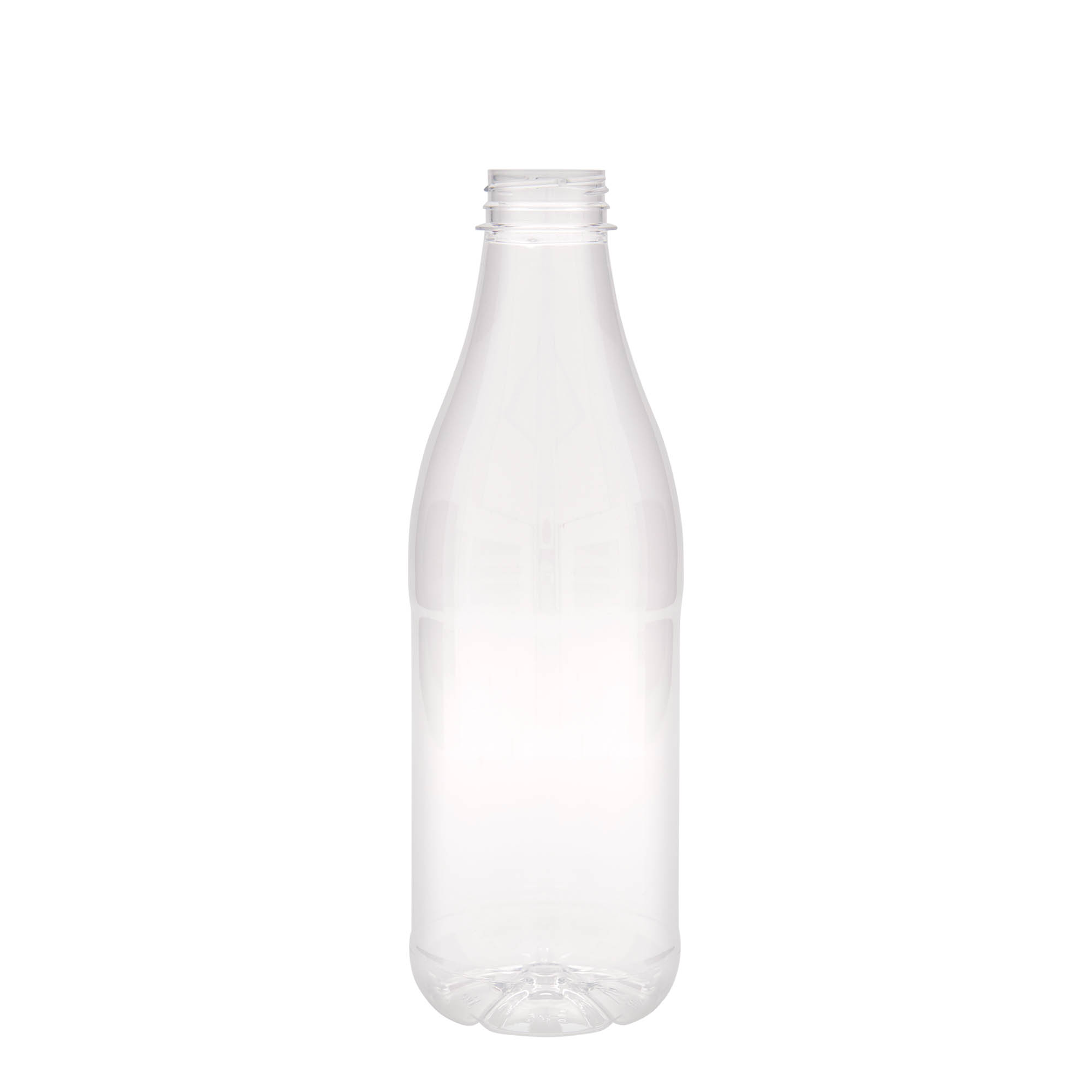 1.000 ml PET-Flasche „Milk and Juice“, Kunststoff, Mündung: 38 mm