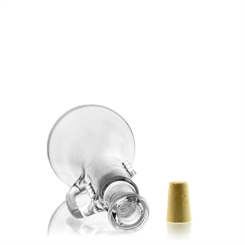 500 ml Glasflasche 'Trompete', Mündung: Kork 500 ml Glasflasche 'Trompete', Mündung: Kork