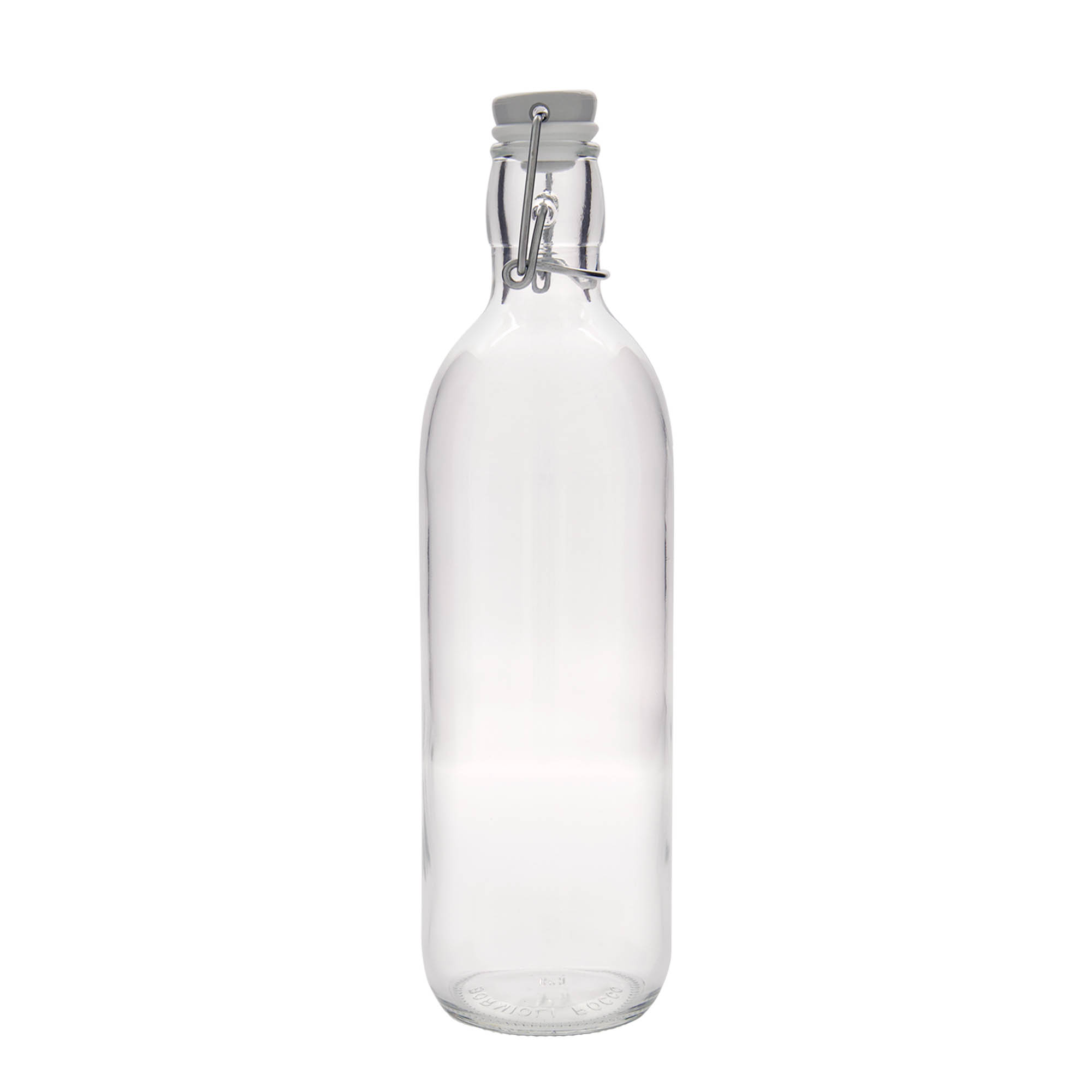 1.000 ml Glasflasche „Emilia“, Mündung: Bügelverschluss