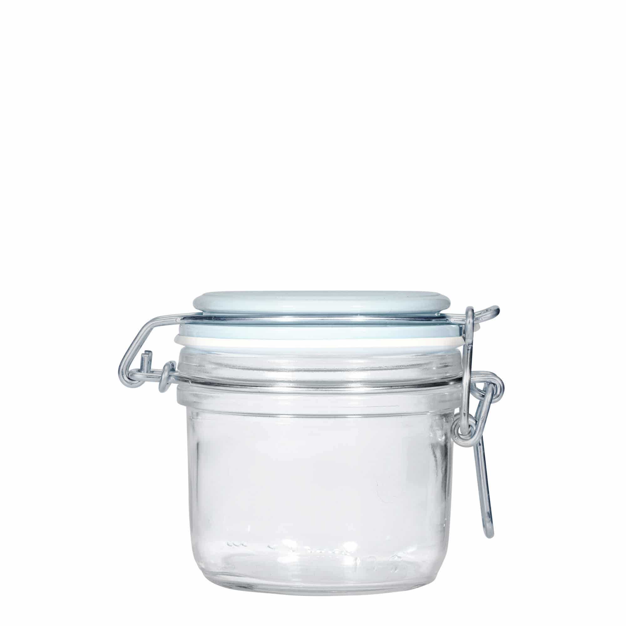 200 ml Drahtbügelglas 'Fido', blau, Mündung: Drahtbügelverschluss 200 ml Drahtbügelglas 'Fido', blau, Mündung: Drahtbügelverschluss