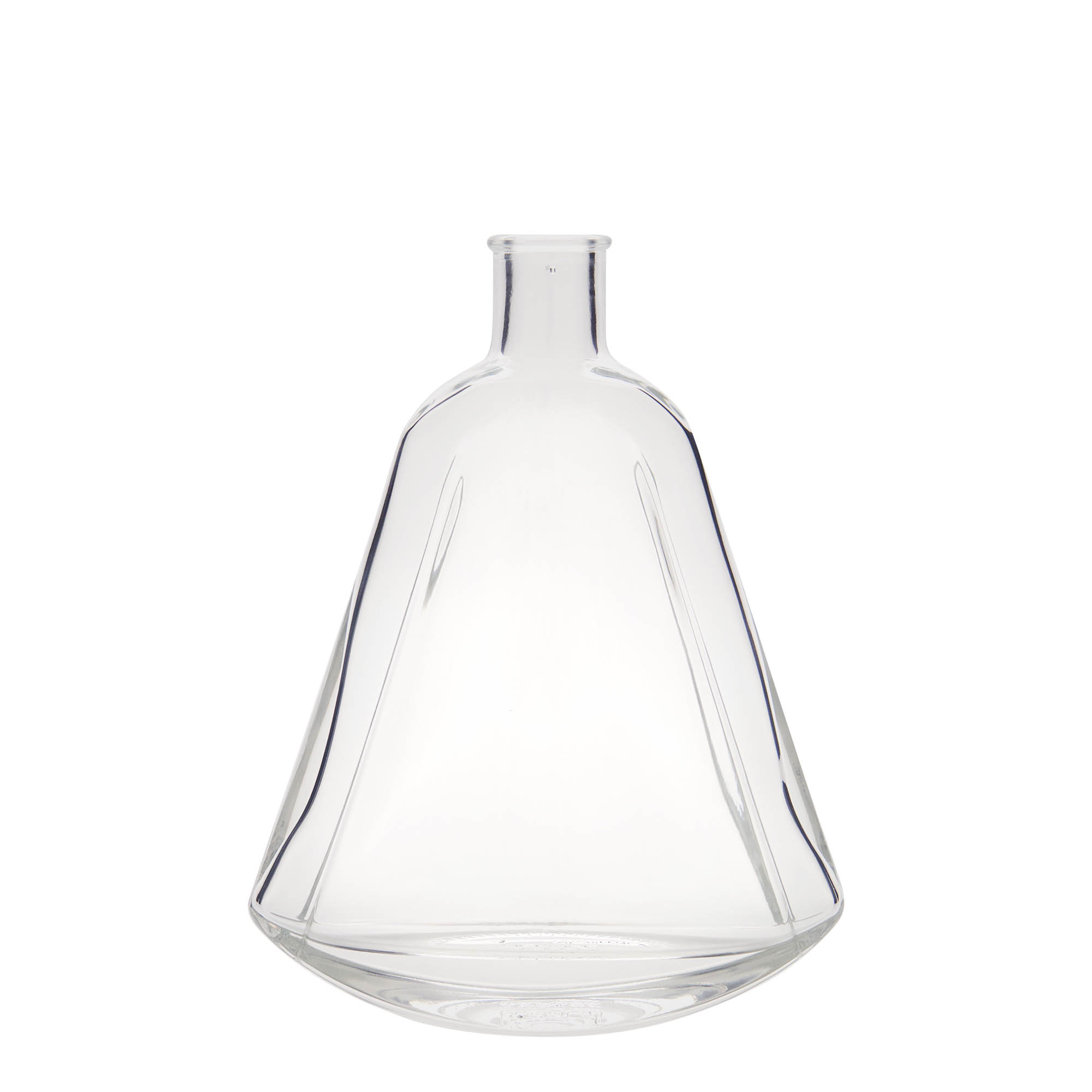 350 ml Glasflasche 'Maurizio', oval, Mündung: Kork 350 ml Glasflasche 'Maurizio', oval, Mündung: Kork