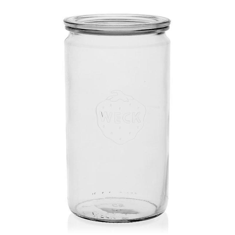 1.575 ml WECK-Zylinderglas, Mündung: Rundrand