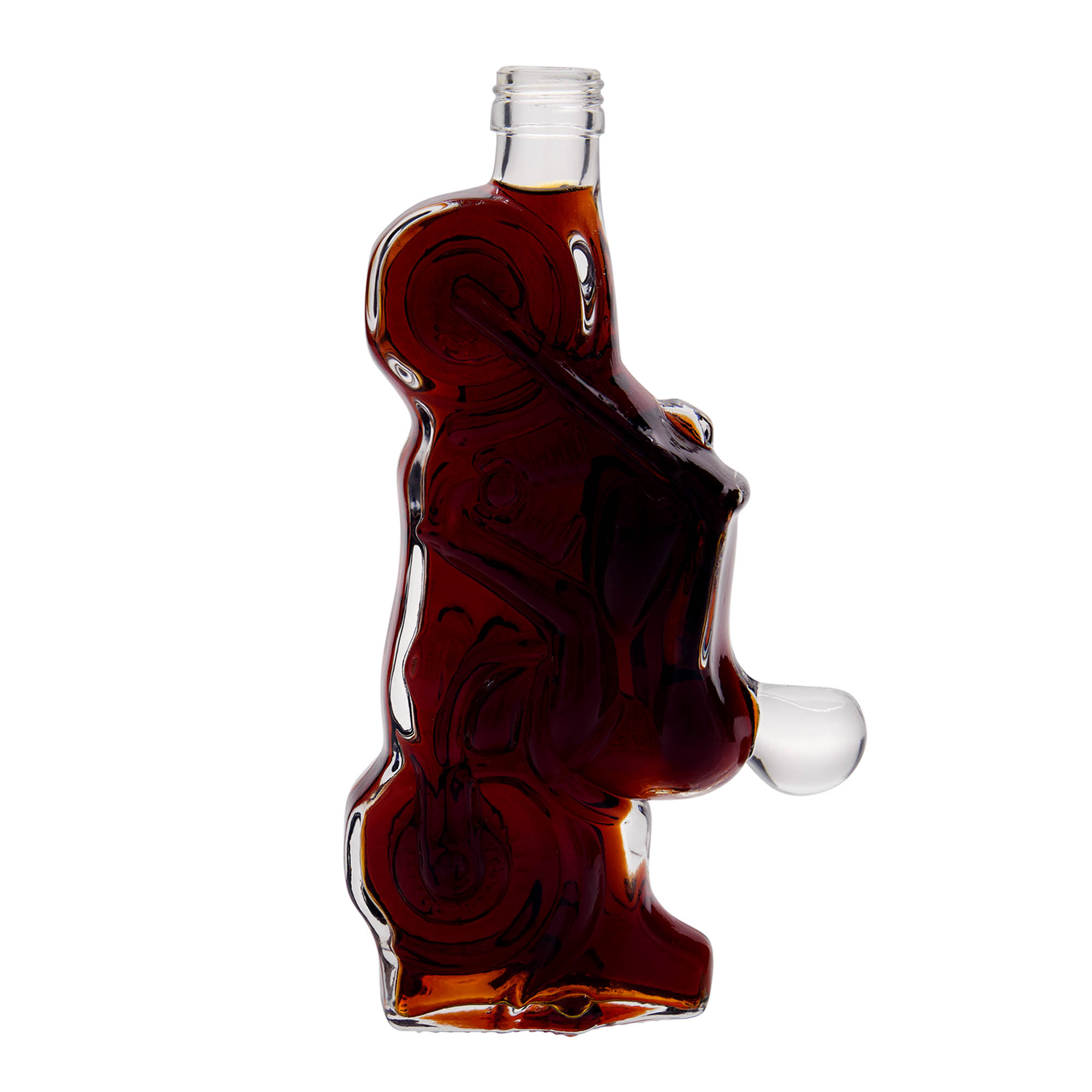 350 ml Glasflasche 'Motorrad', Mündung: PP 28 350 ml Glasflasche 'Motorrad', Mündung: PP 28