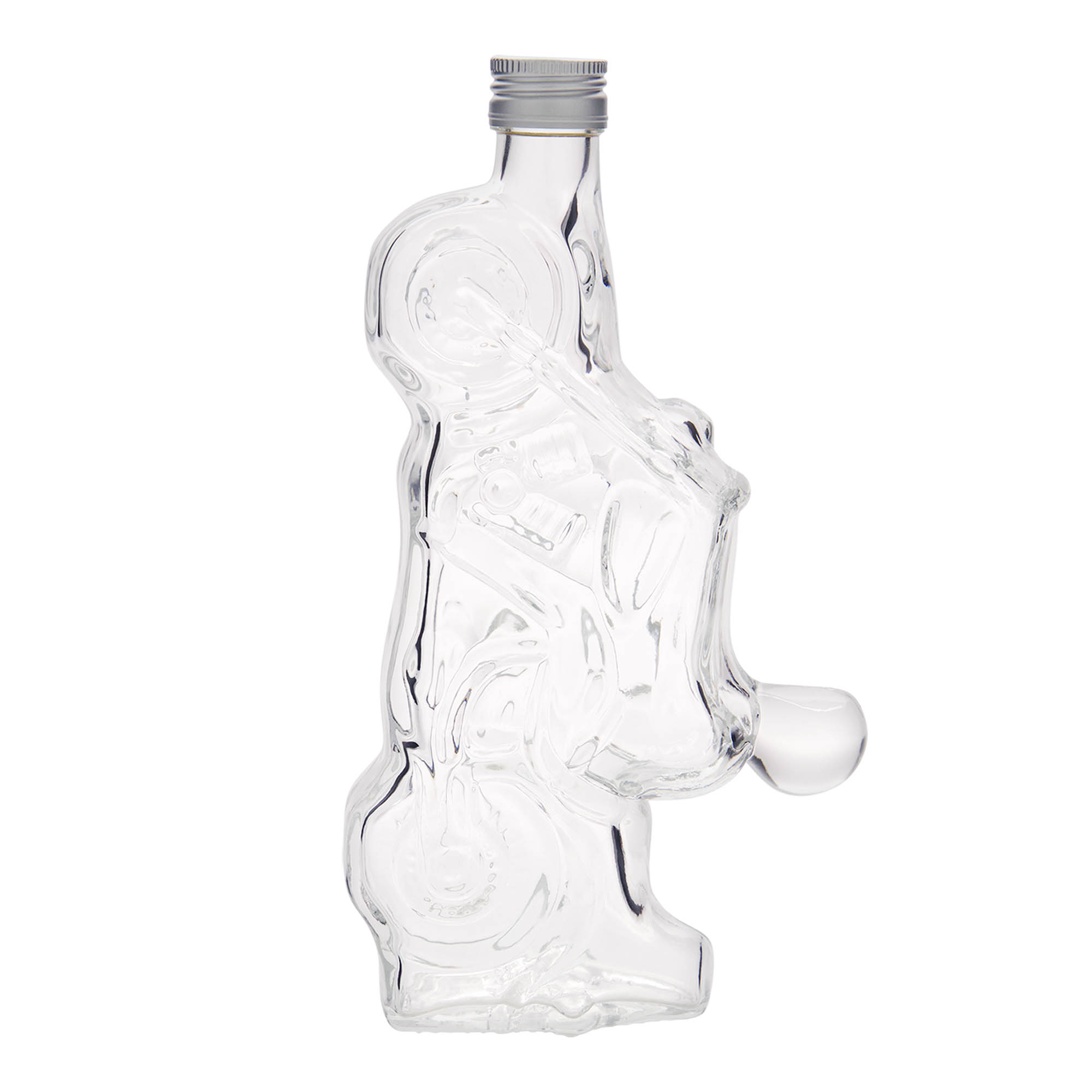 350 ml Glasflasche 'Motorrad', Mündung: PP 28 350 ml Glasflasche 'Motorrad', Mündung: PP 28