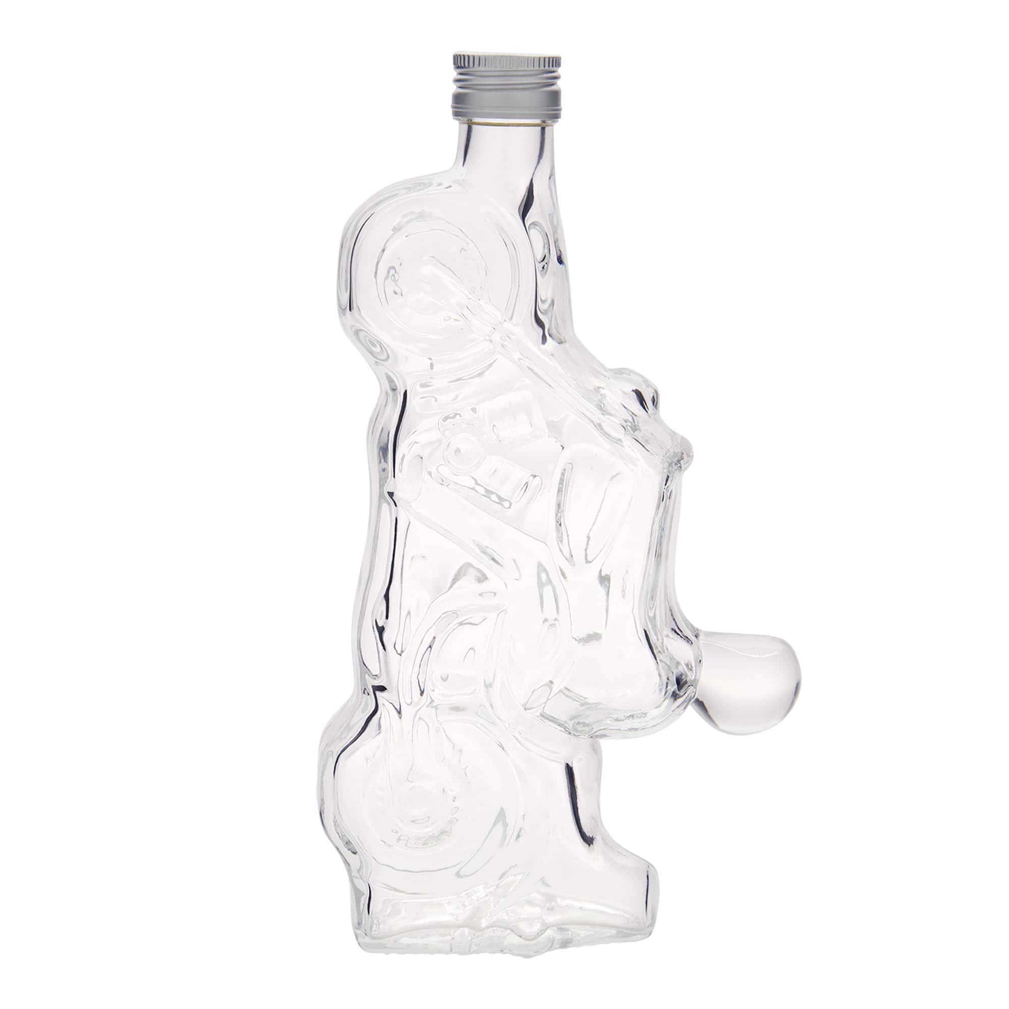 350 ml Glasflasche „Motorrad“, Mündung: PP 28