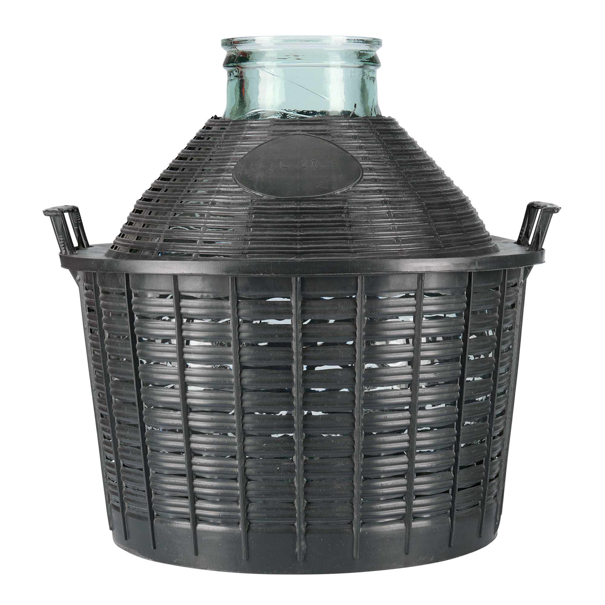 25 l Ballonflasche Weithals, Glas, Mündung: Stülpdeckel 25 l Ballonflasche Weithals, Glas, Mündung: Stülpdeckel