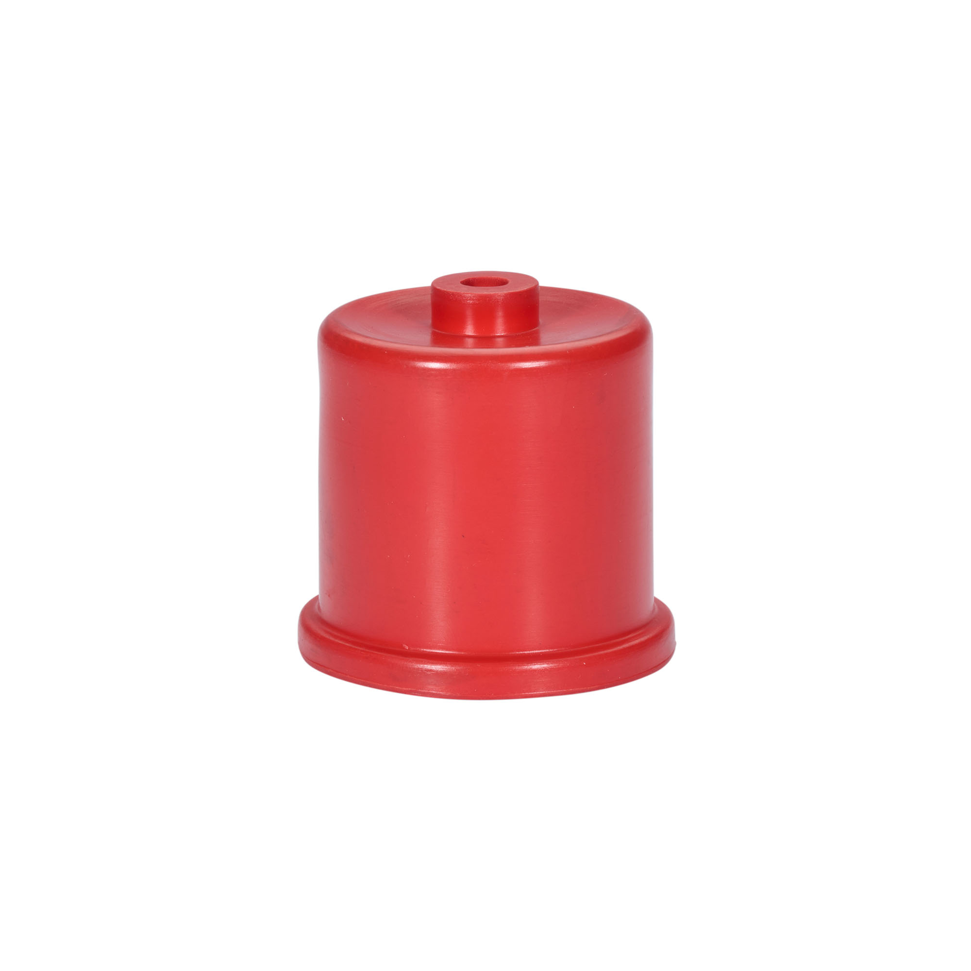 Gärkappe Typ 4a, Gummi, rot