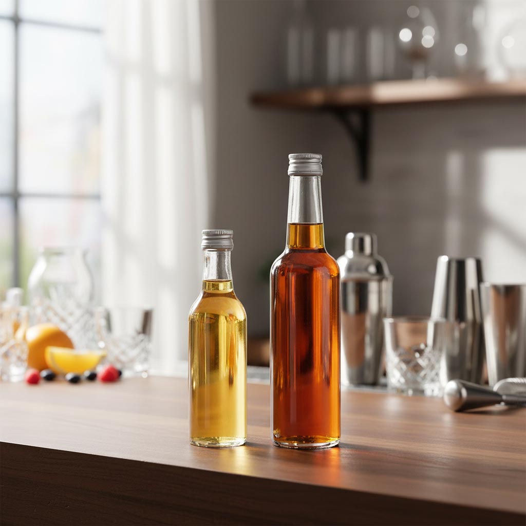 Schraubverschluss, Metall, silber, für Mündung: PP 18