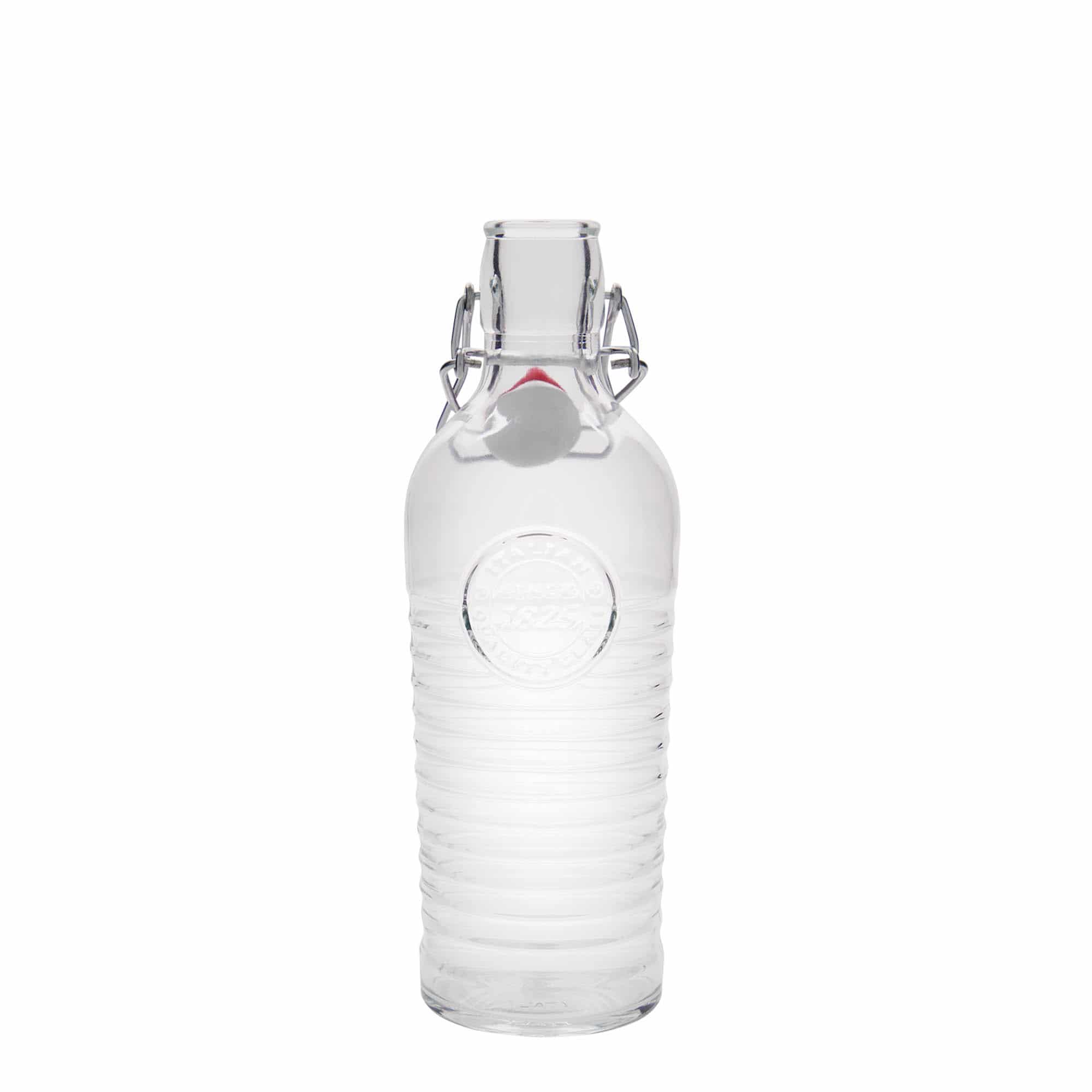 750 ml Glasflasche 'Officina 1825', Mündung: Bügelverschluss 750 ml Glasflasche 'Officina 1825', Mündung: Bügelverschluss