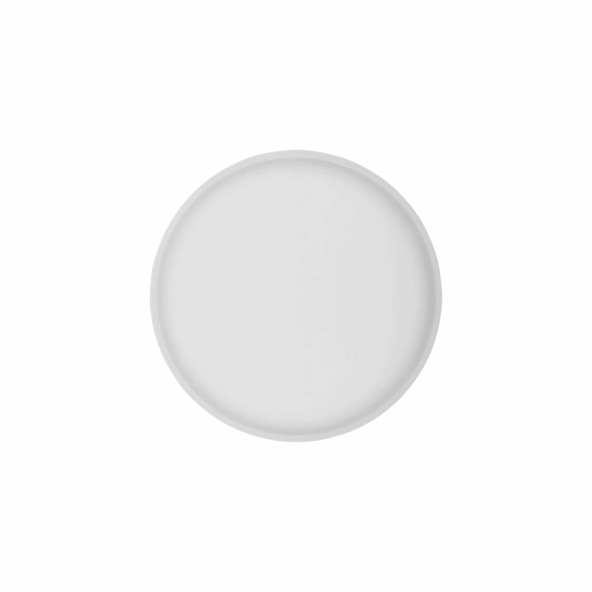 Schraubverschluss 'Clear/Platin Edition', PP-Kunststoff, weiß, für Mündung: 70/2P Schraubverschluss 'Clear/Platin Edition', PP-Kunststoff, weiß, für Mündung: 70/2P