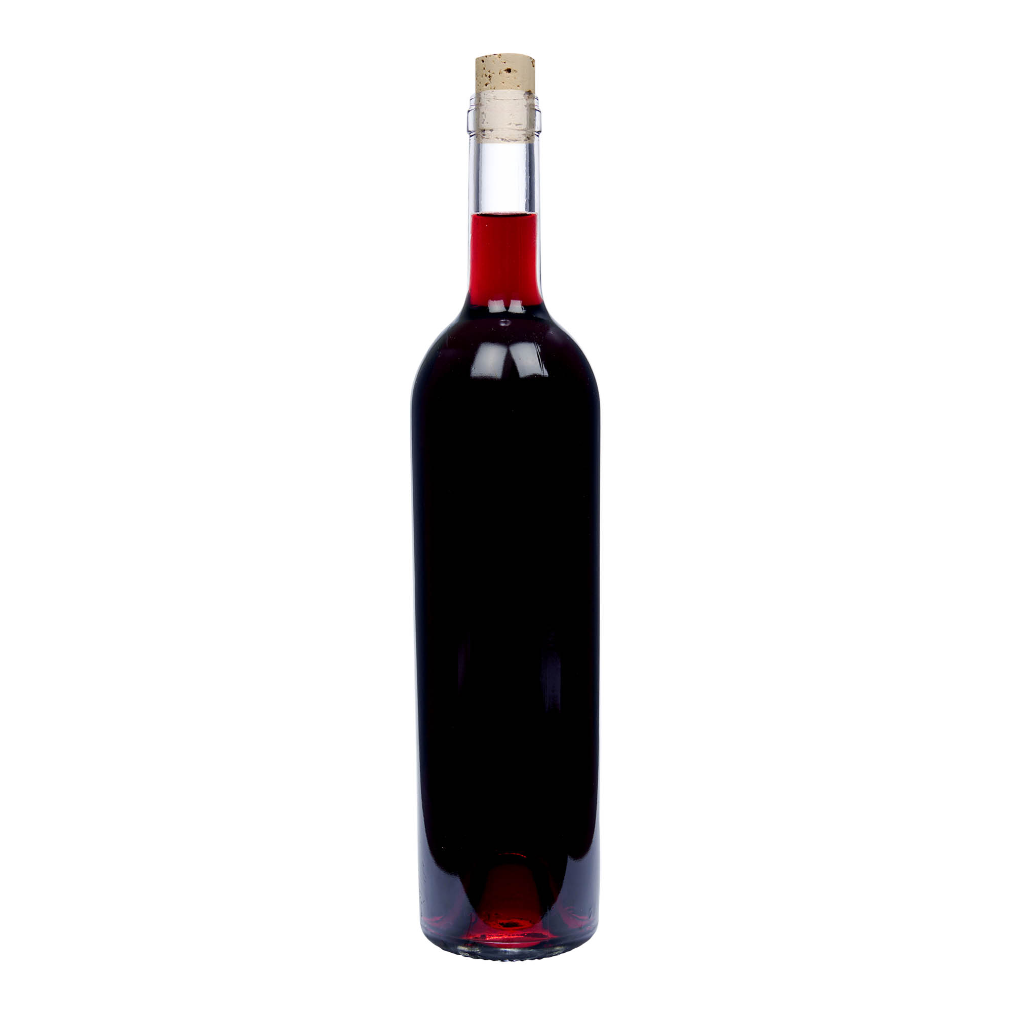 750 ml Weinflasche 'Liberty', Mündung: Kork 750 ml Weinflasche 'Liberty', Mündung: Kork