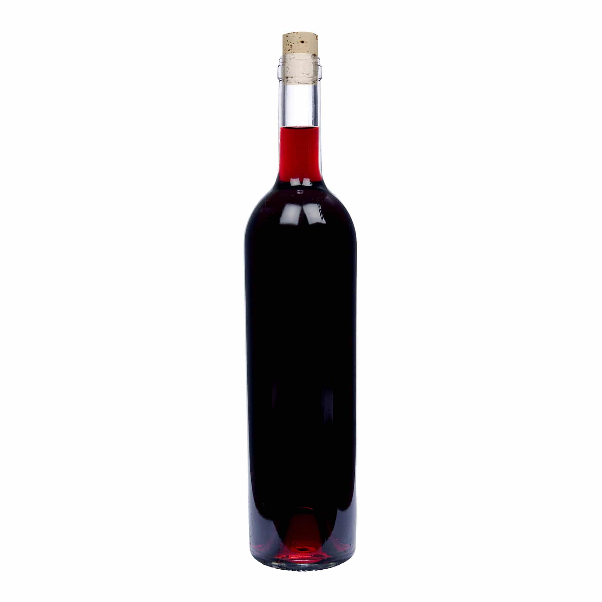 750 ml Weinflasche 'Liberty', Mündung: Kork 750 ml Weinflasche 'Liberty', Mündung: Kork