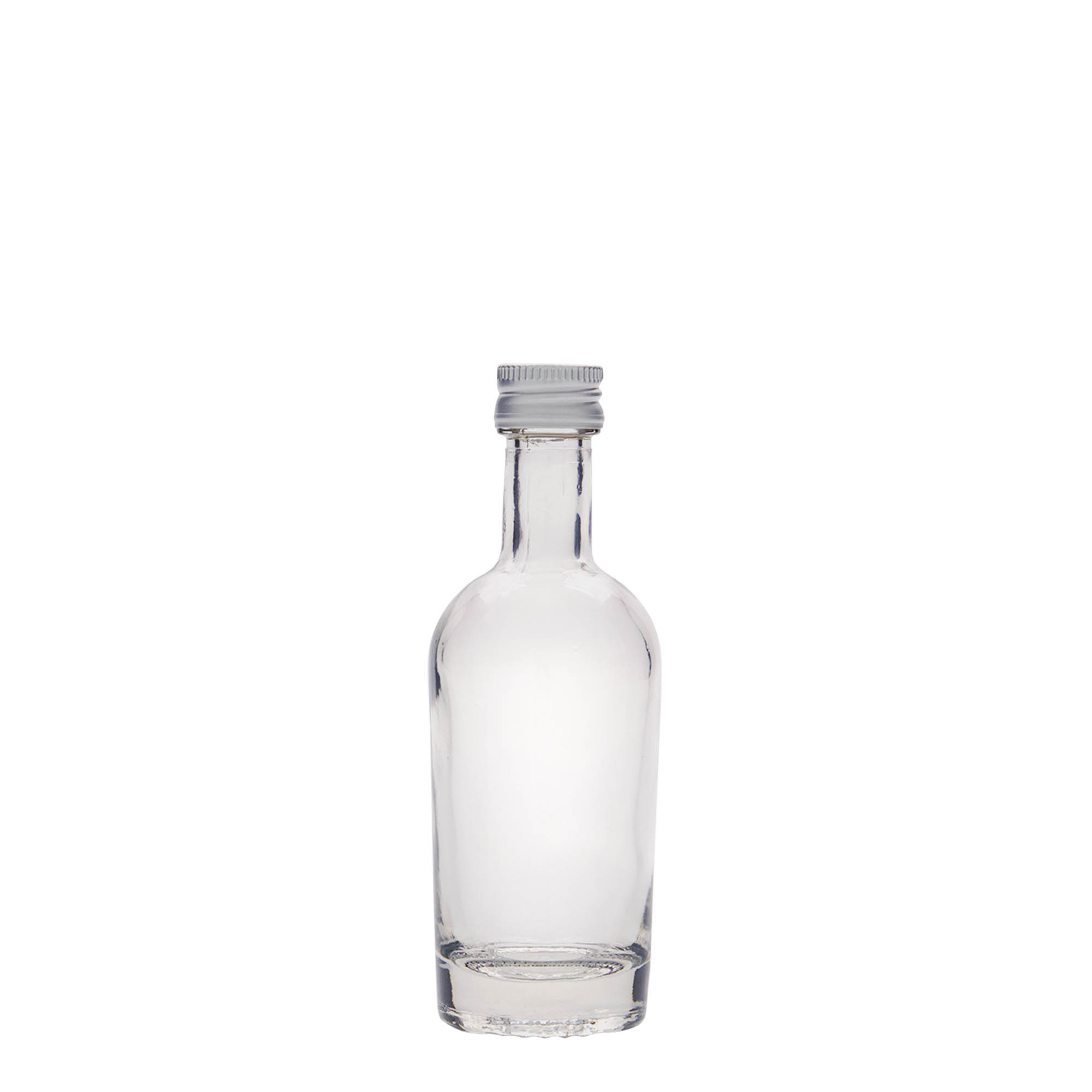 50 ml Glasflasche „Pepe“, Mündung: PP 18