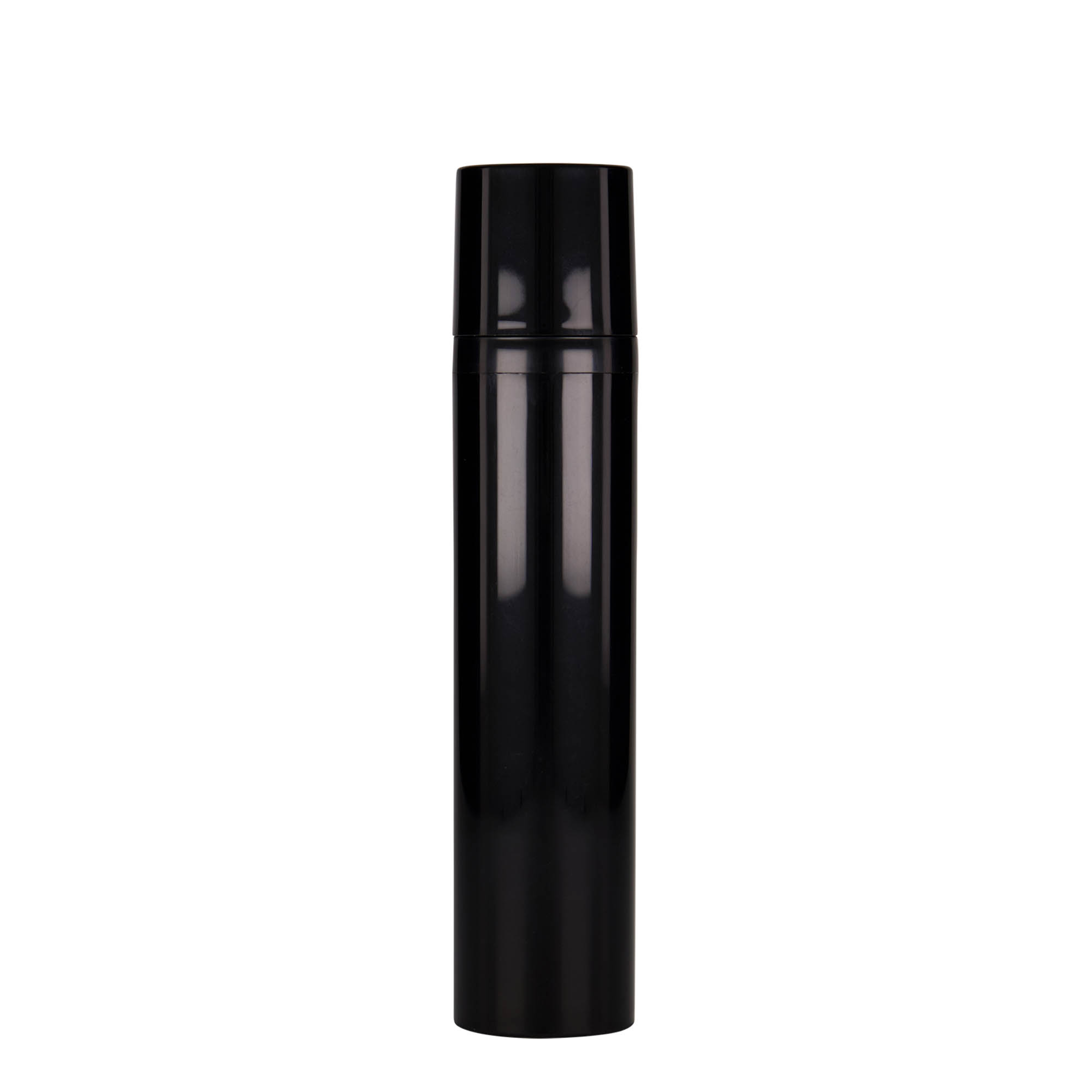 100 ml Airless Dispenser „Mezzo“, PP-Kunststoff, schwarz