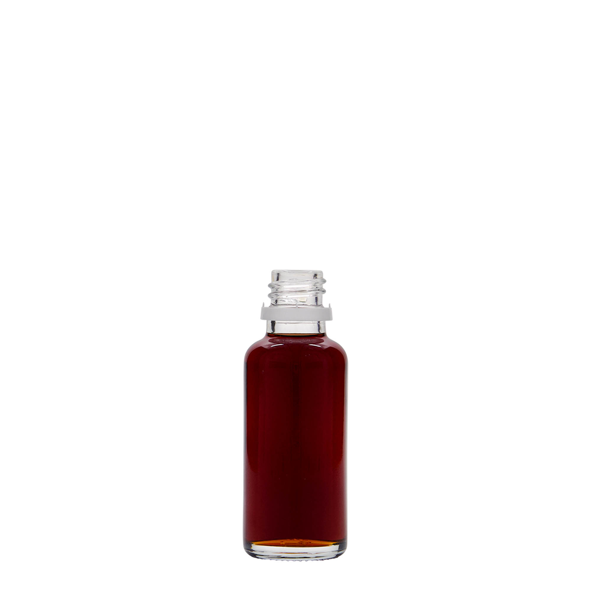 30 ml Medizinflasche, Glas, Mündung: DIN 18 30 ml Medizinflasche, Glas, Mündung: DIN 18