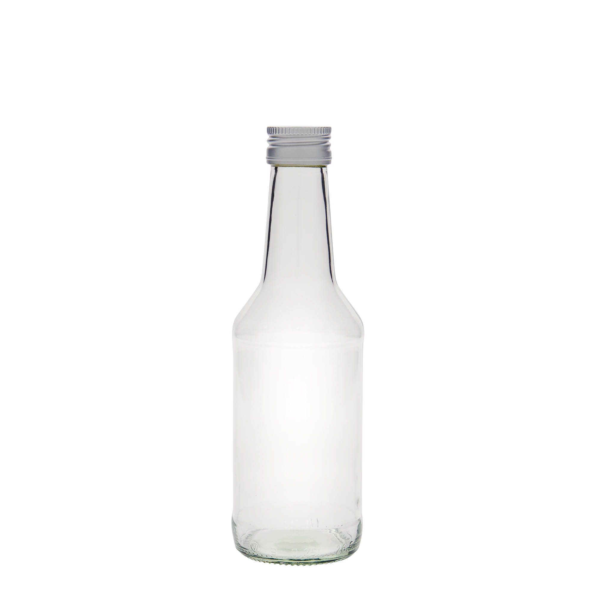 250 ml Glasflasche „Nils“, Mündung: PP 28