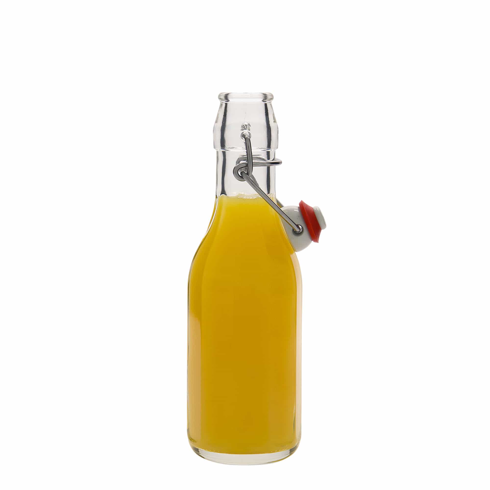 250 ml Glasflasche 'Bravo', zehneckig, Mündung: Bügelverschluss 250 ml Glasflasche 'Bravo', zehneckig, Mündung: Bügelverschluss