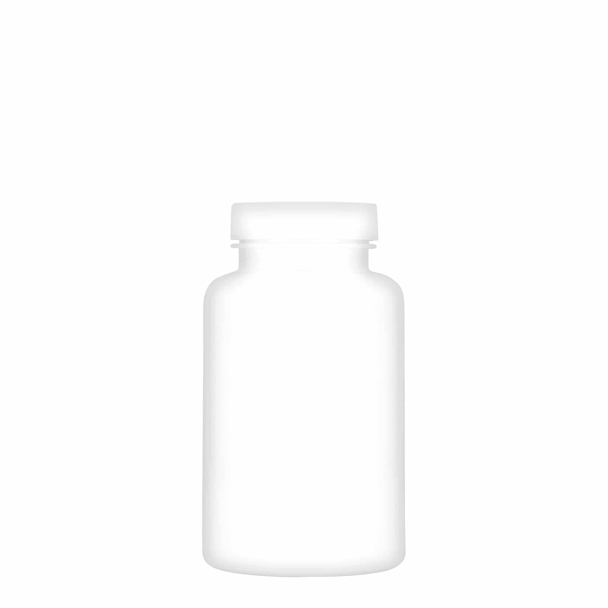 250 ml PET-Packer, Kunststoff, weiß, Mündung: GPI 45/400