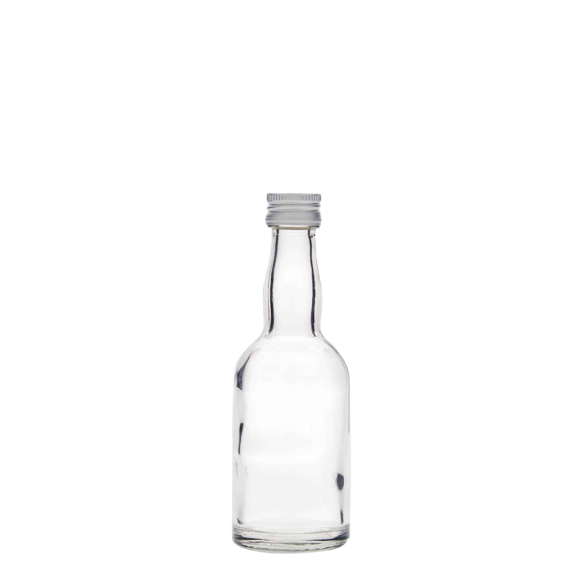 50 ml Glasflasche 'Proba', Mündung: PP 18