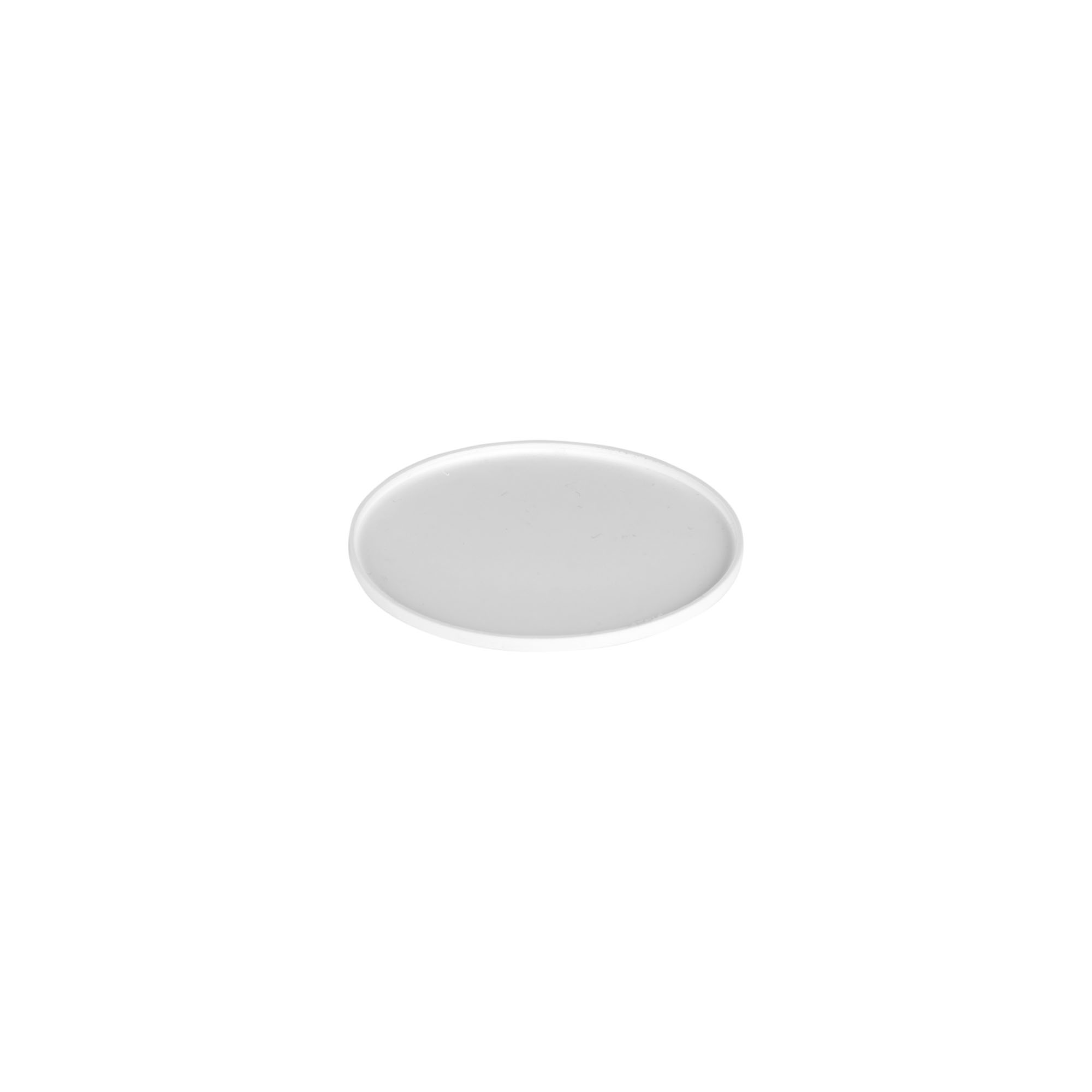 Abdeckscheibe für 100 ml „Bianca“, PP-Kunststoff, weiß