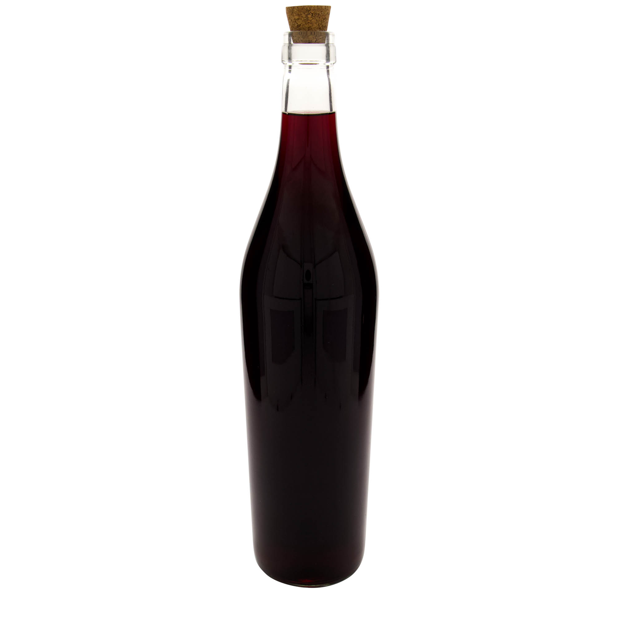 3.000 ml Glasflasche „Big Joe“, Mündung: Kork