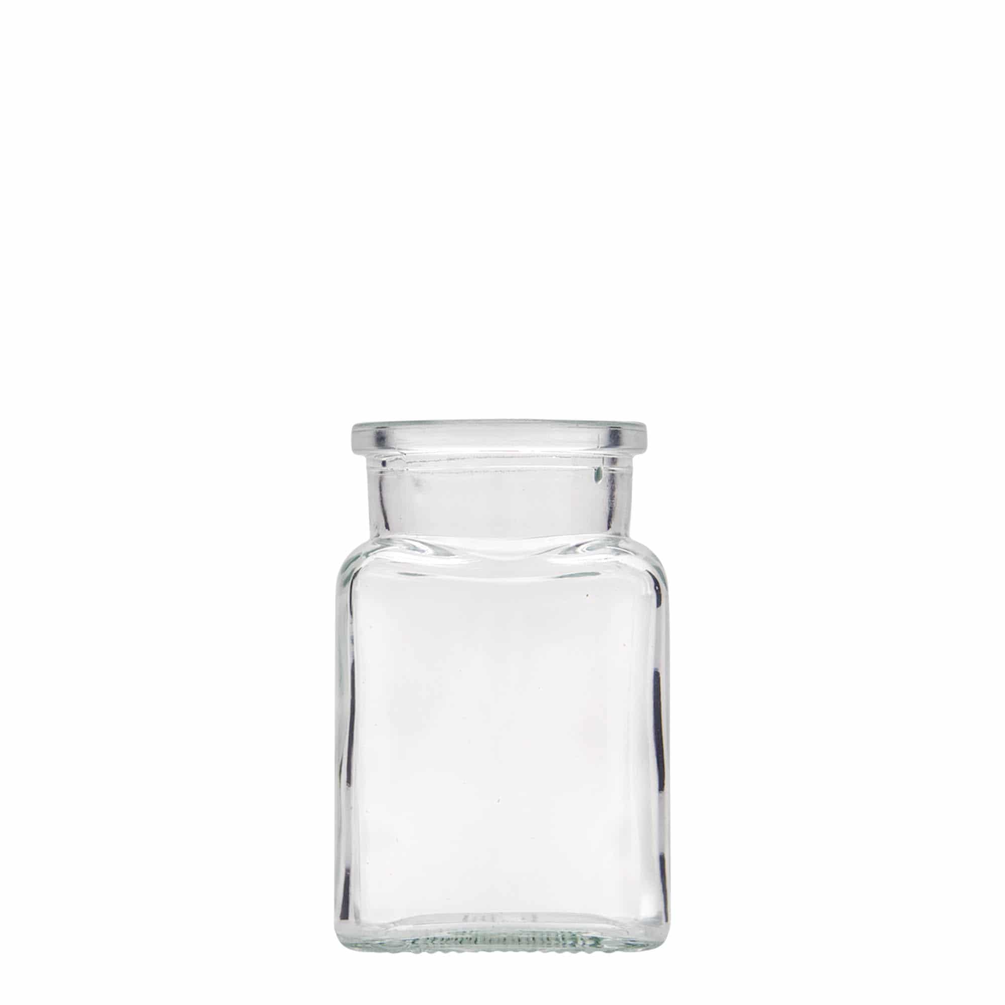 150 ml Korkenglas, quadratisch, Mündung: Kork