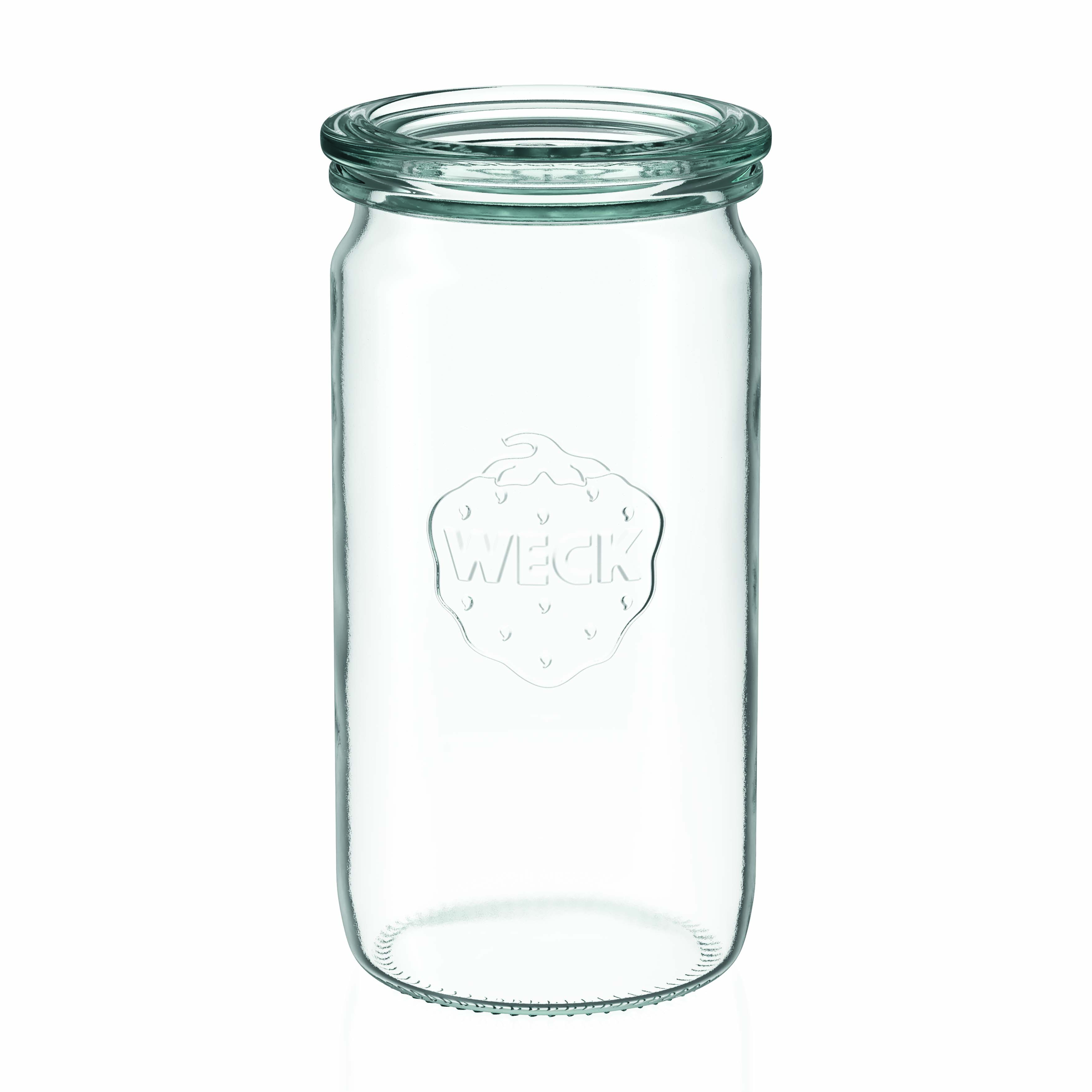 340 ml WECK-Zylinderglas, Mündung: Rundrand 340 ml WECK-Zylinderglas, Mündung: Rundrand