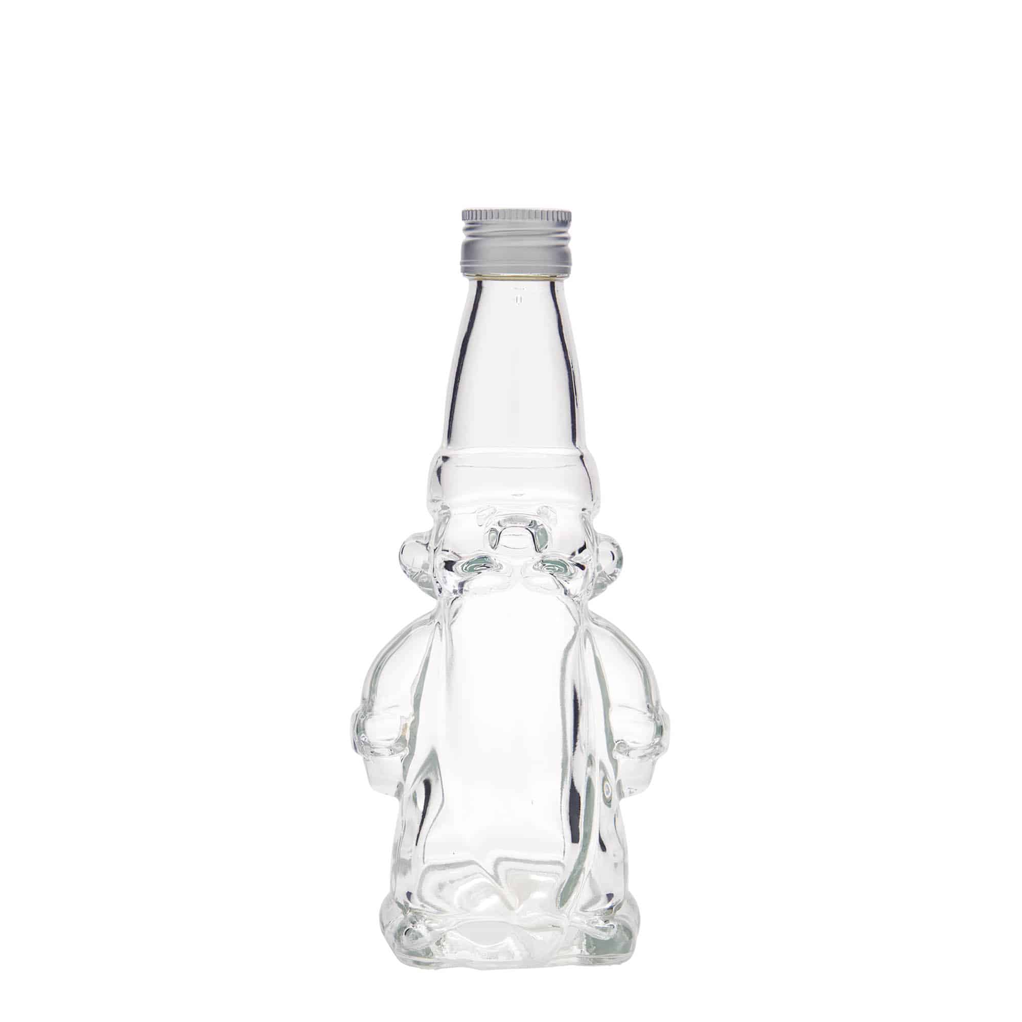 200 ml Glasflasche „Weihnachtswichtel“, Mündung: PP 28