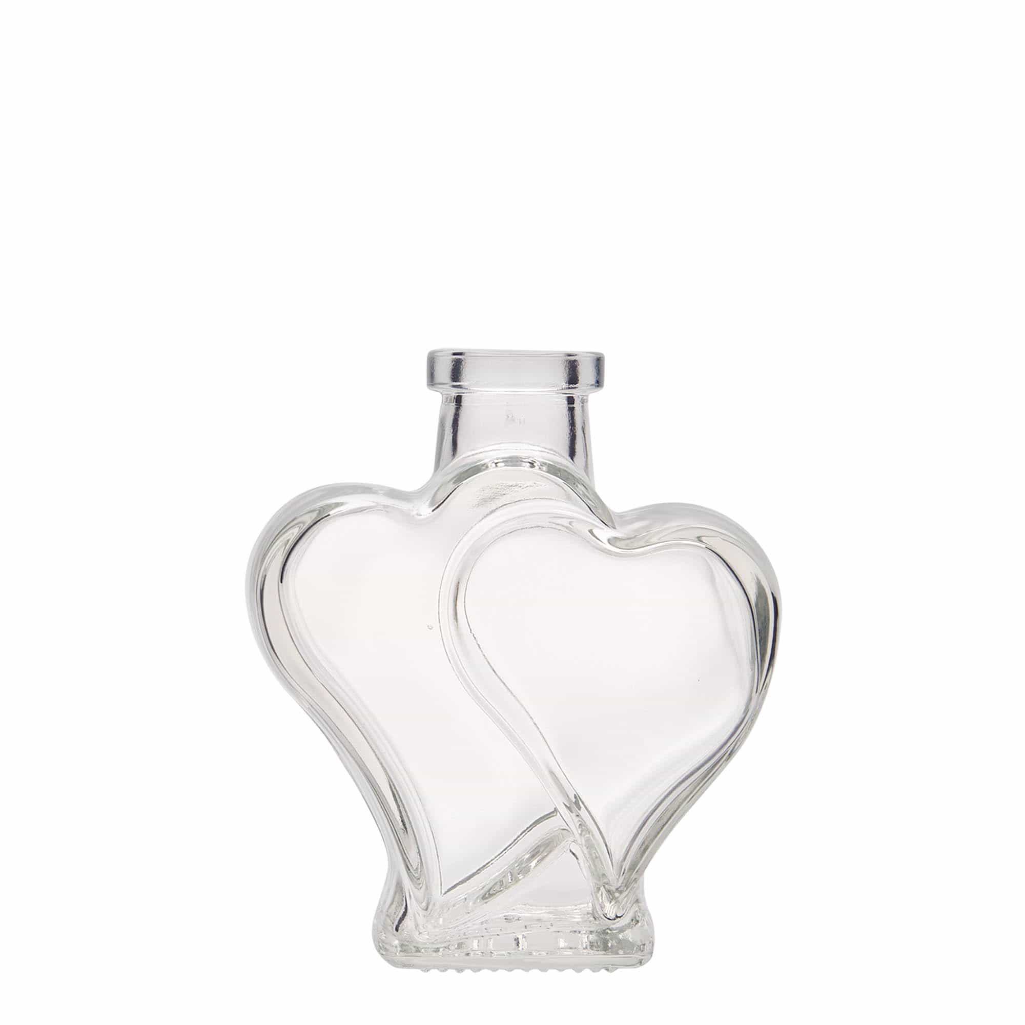200 ml Glasflasche „Doppelherz“, Mündung: Kork