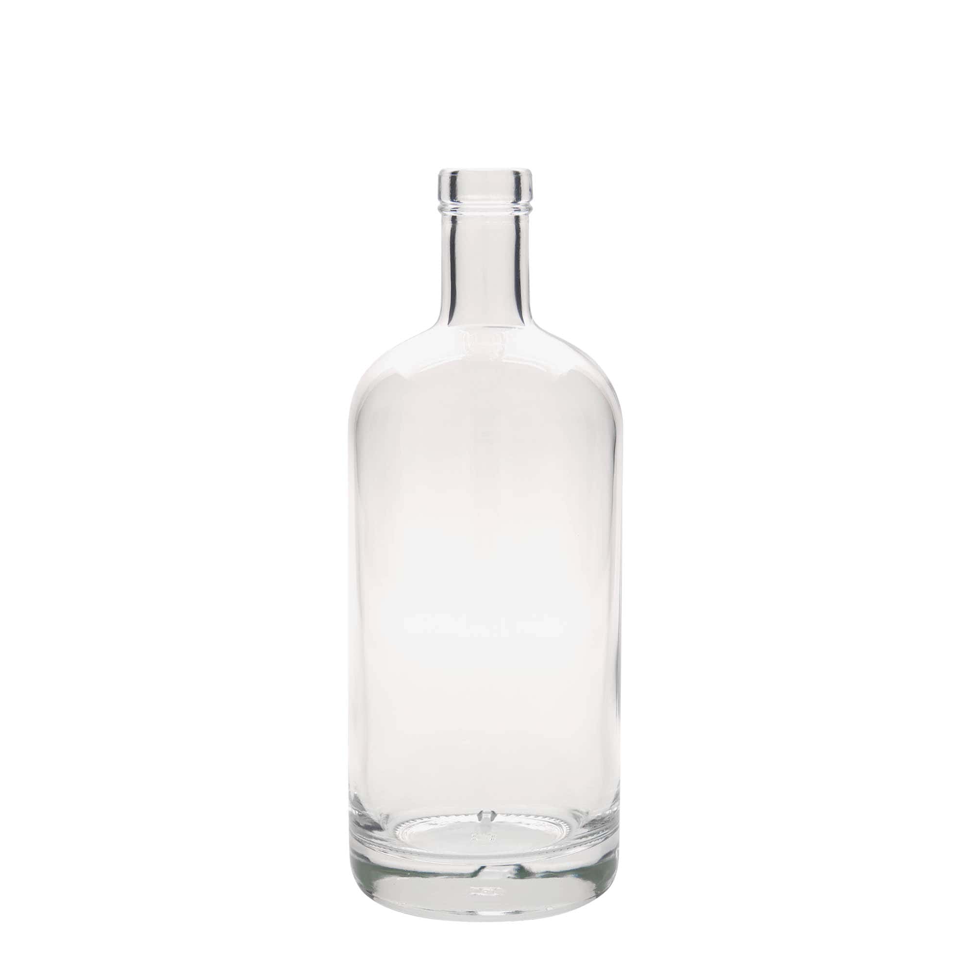 700 ml Glasflasche 'Linea Uno', Mündung: Kork