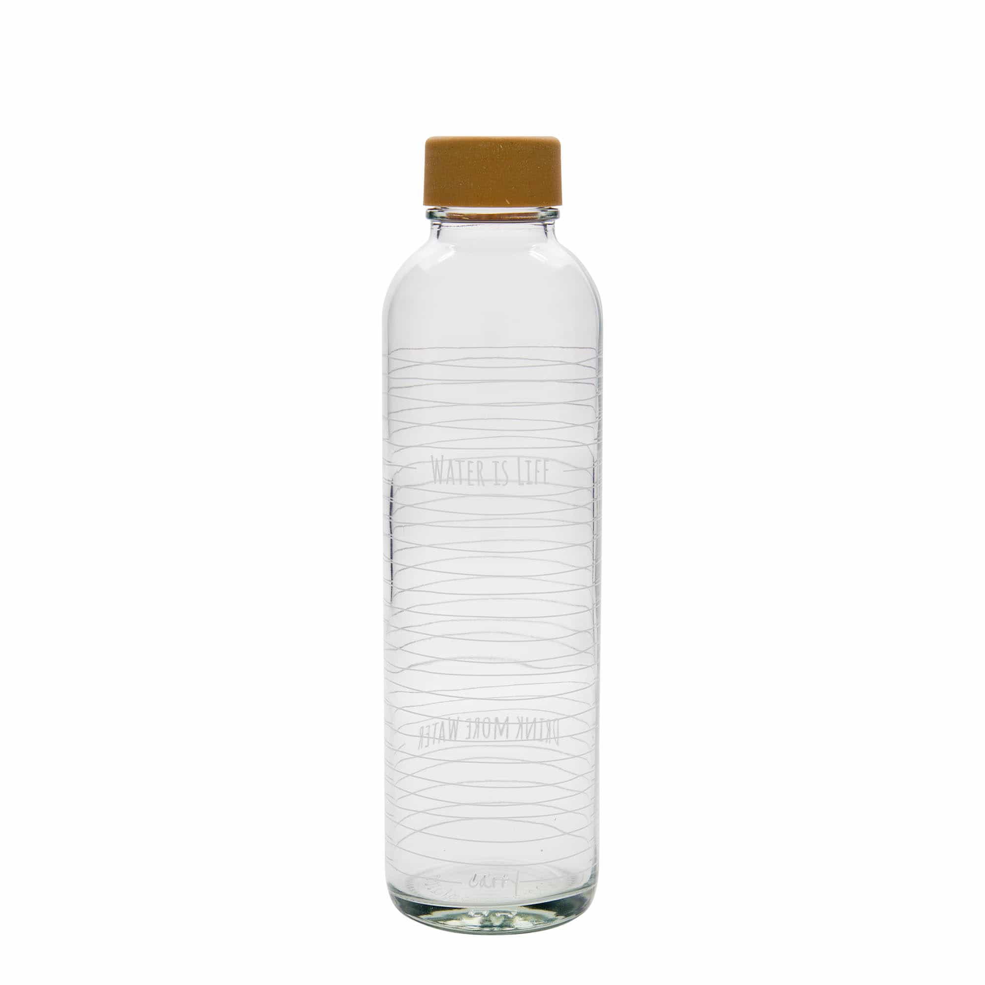 700 ml Trinkflasche CARRY Bottle „Water is Life“, Mündung: Schraubverschluss