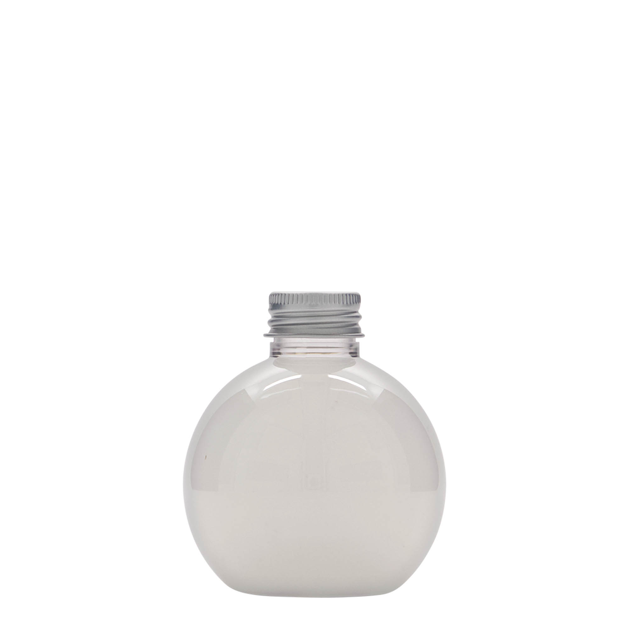 150 ml PET-Flasche „Perry“, rund, Kunststoff, Mündung:  24/410