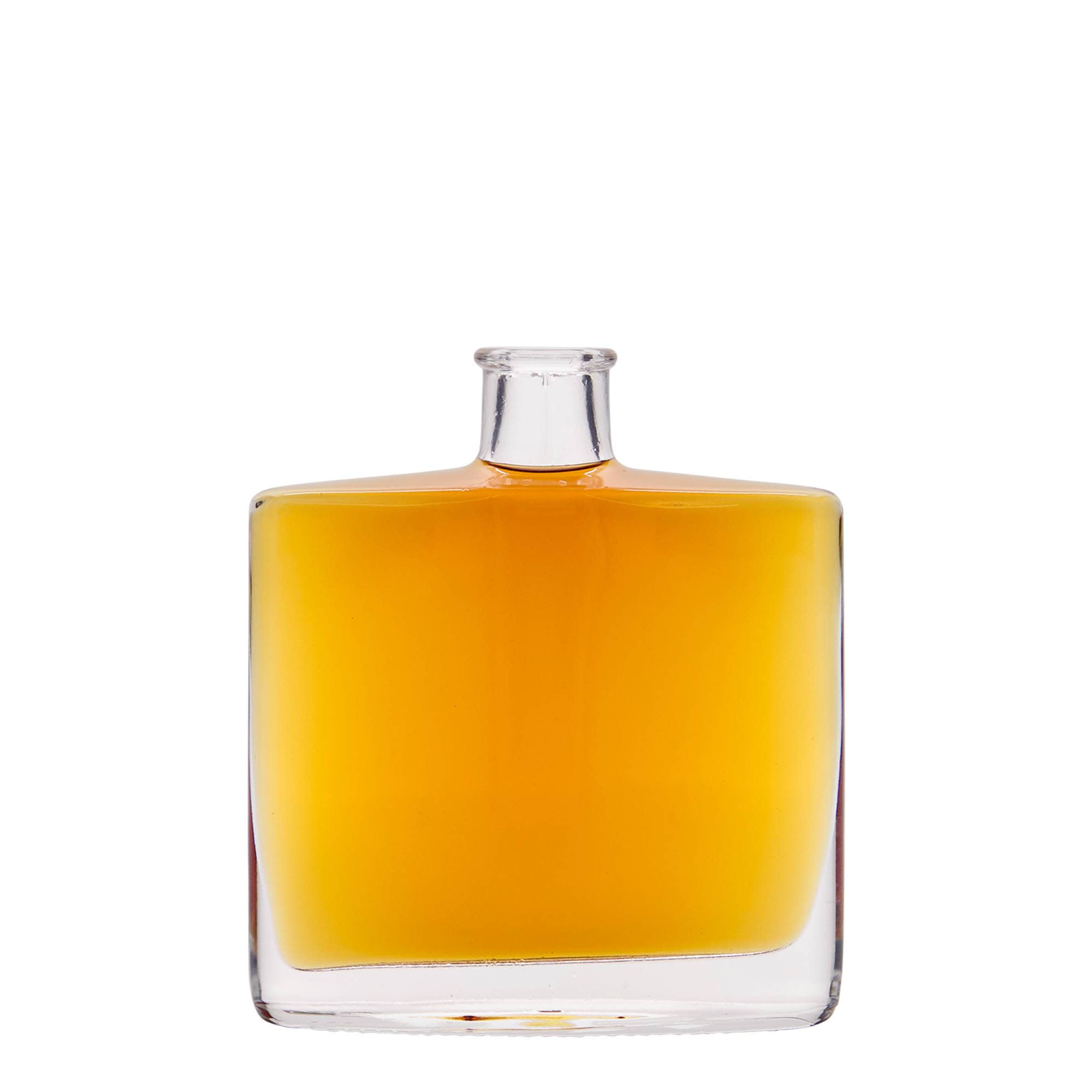 200 ml Glasflasche „Zorbas“, oval, Mündung: Kork