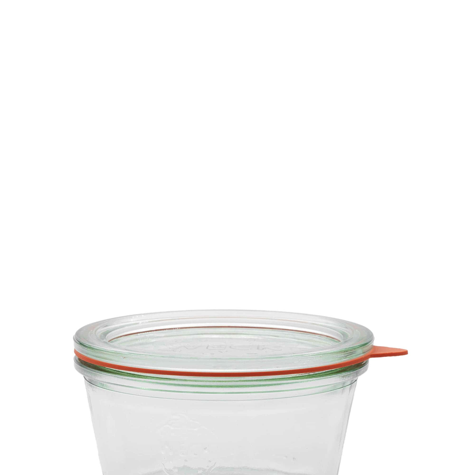 WECK-Einkochring RR100, rot, Mündung: Rundrand WECK-Einkochring RR100, rot, Mündung: Rundrand