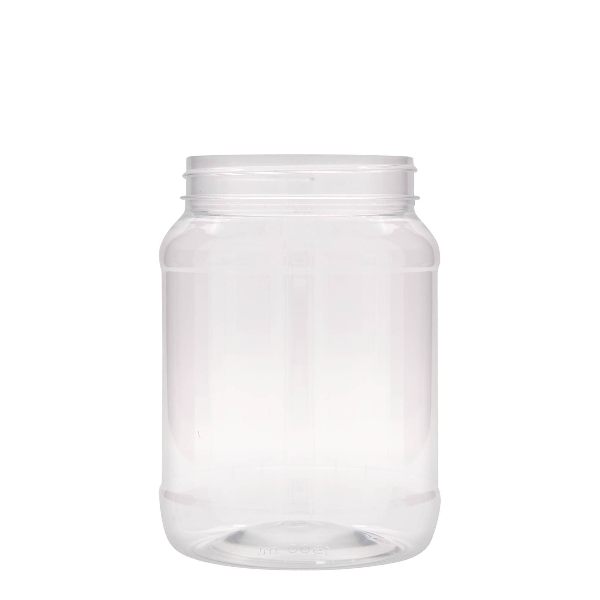 1.500 ml PET-Dose 'Lulu', Kunststoff, Mündung: 100/400