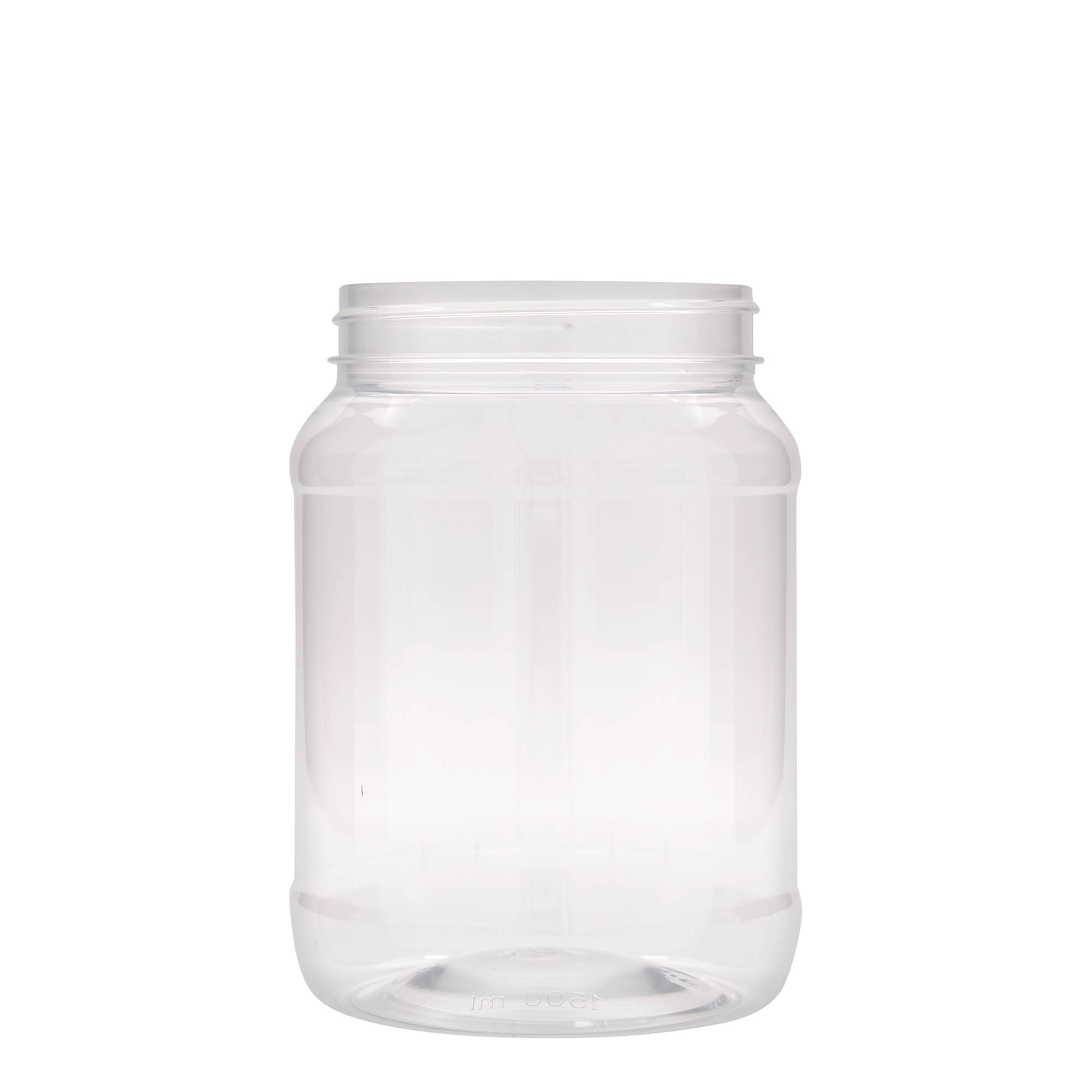 1.500 ml PET-Dose „Lulu“, Kunststoff, Mündung: 100/400