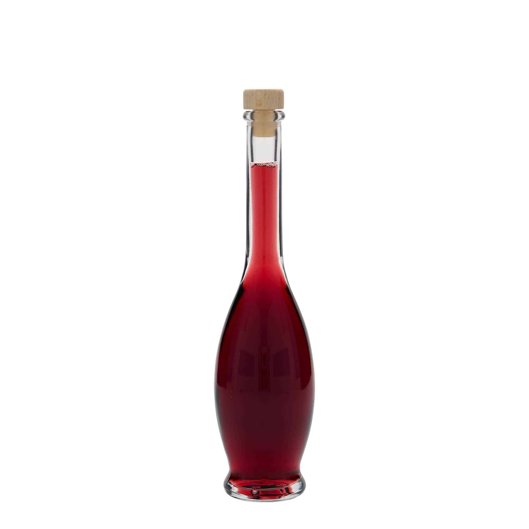 100 ml Glasflasche 'Gina', Mündung: Kork 100 ml Glasflasche 'Gina', Mündung: Kork
