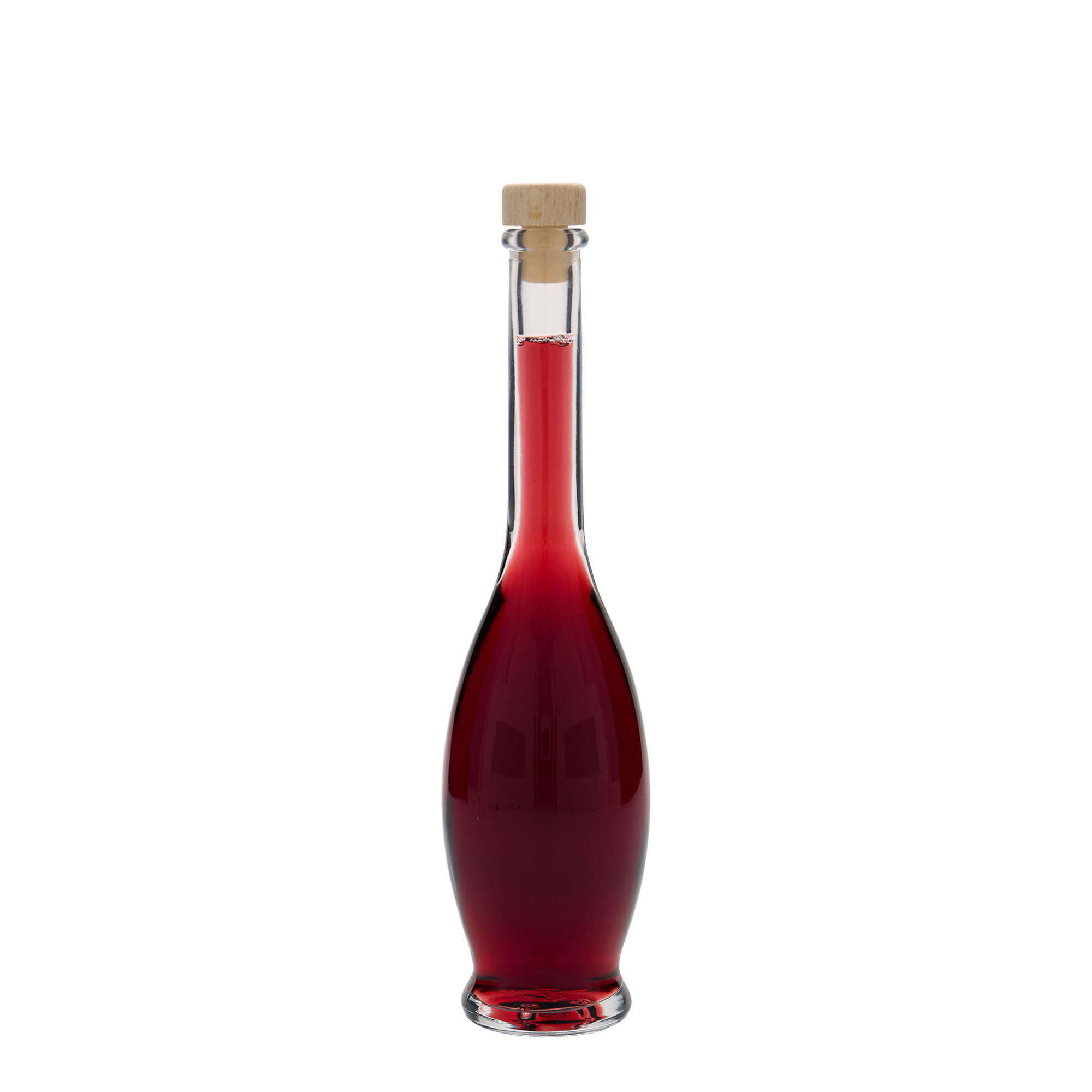 100 ml Glasflasche 'Gina', Mündung: Kork 100 ml Glasflasche 'Gina', Mündung: Kork