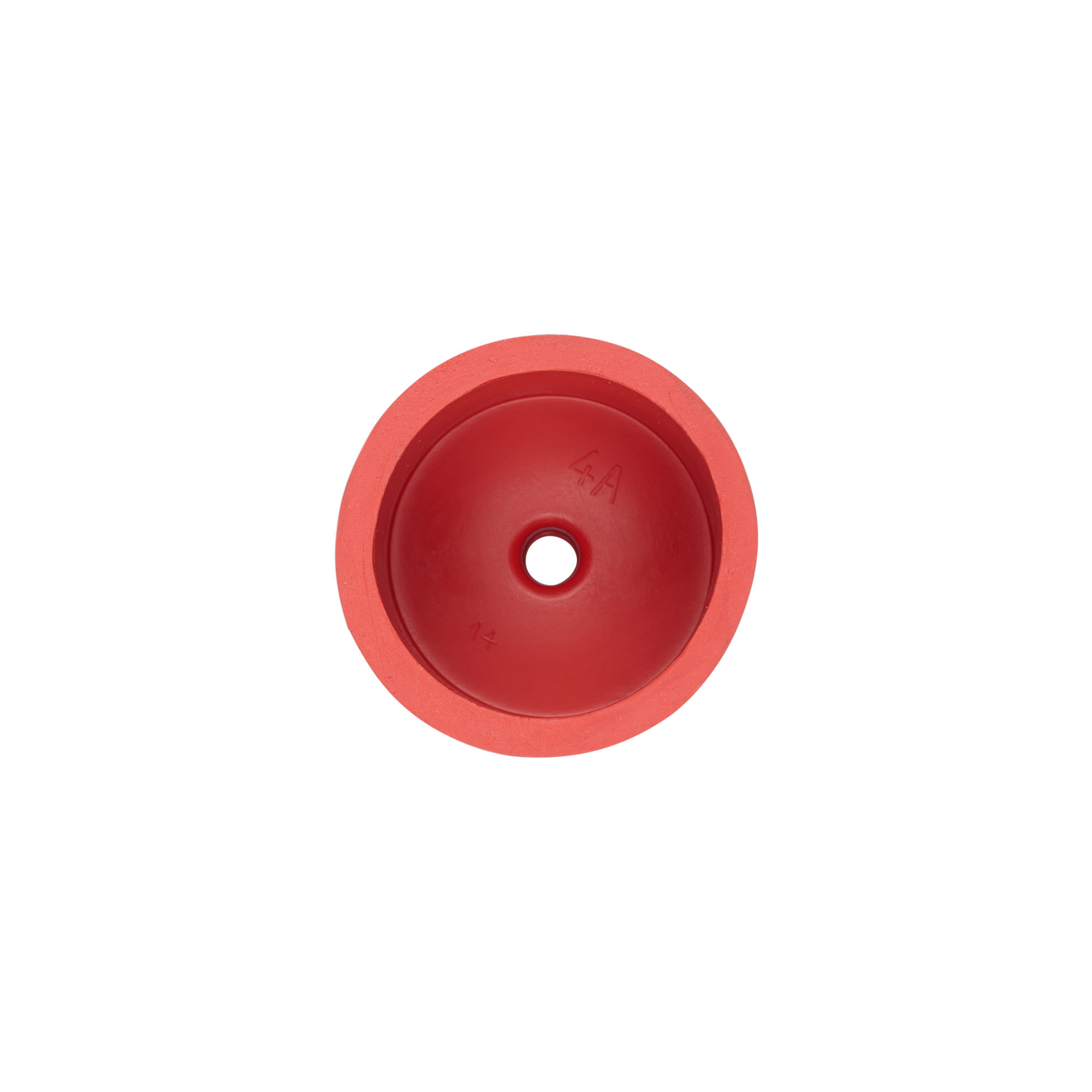 Gärkappe Typ 4a, Gummi, rot Gärkappe Typ 4a, Gummi, rot